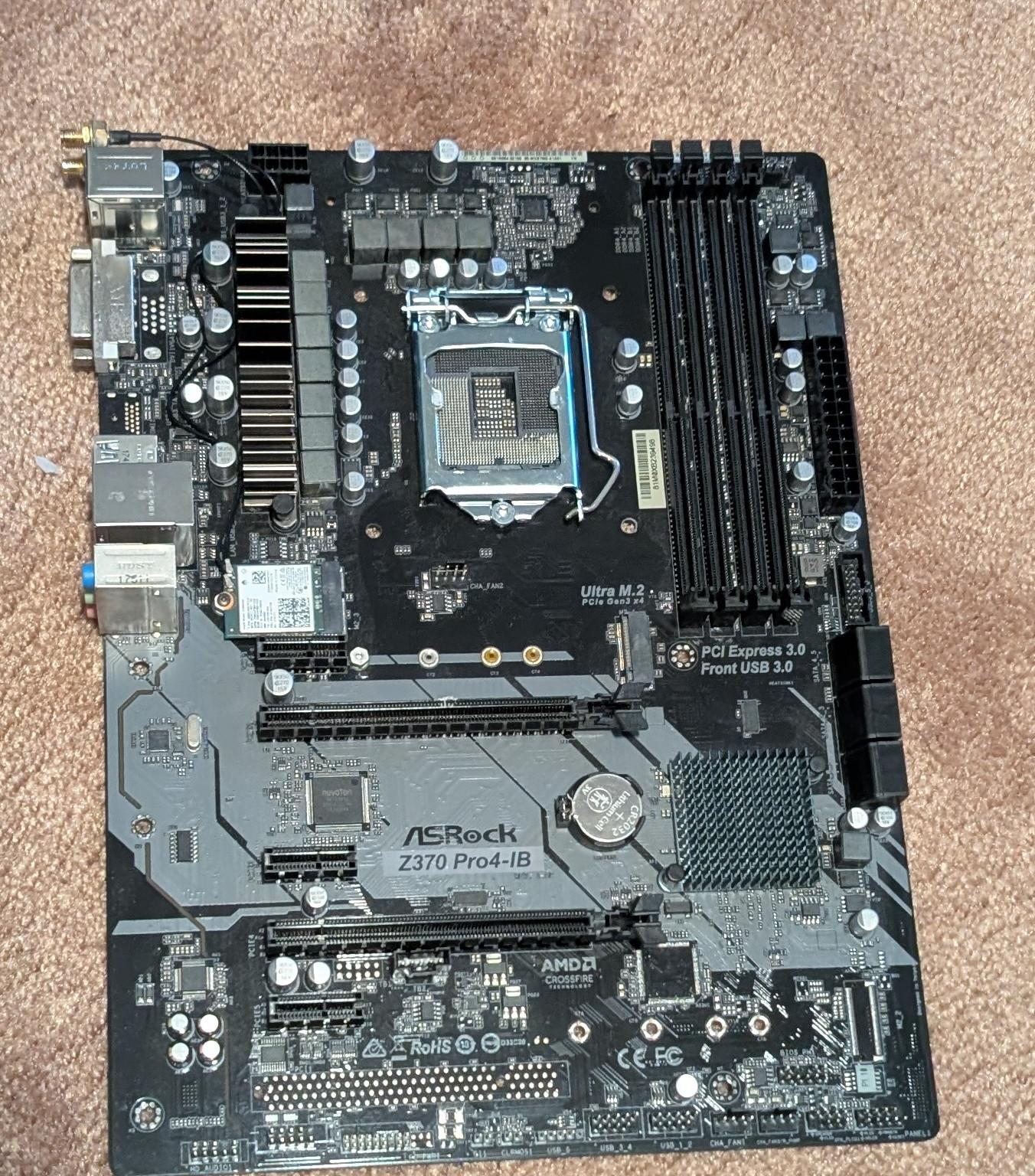 UNTESTED Z370 PRO-IB MOTHERBOARD LGA 1151