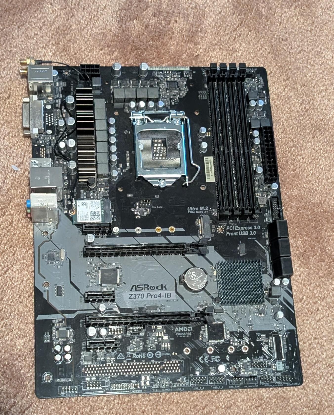 UNTESTED Z370 PRO-IB MOTHERBOARD LGA 1151