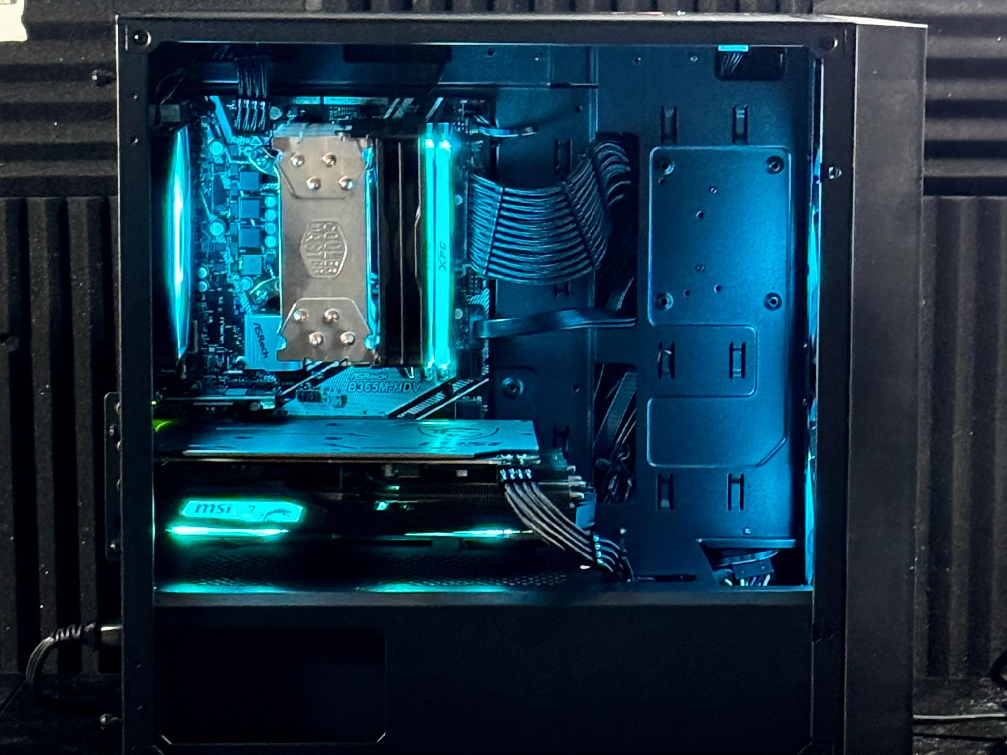 🔥 Gaming PC RTX 2060 | i5 9600K | 16GB DDR4 | 1TB SSD | WIN 11 PRO | Built-in Wi-Fi
