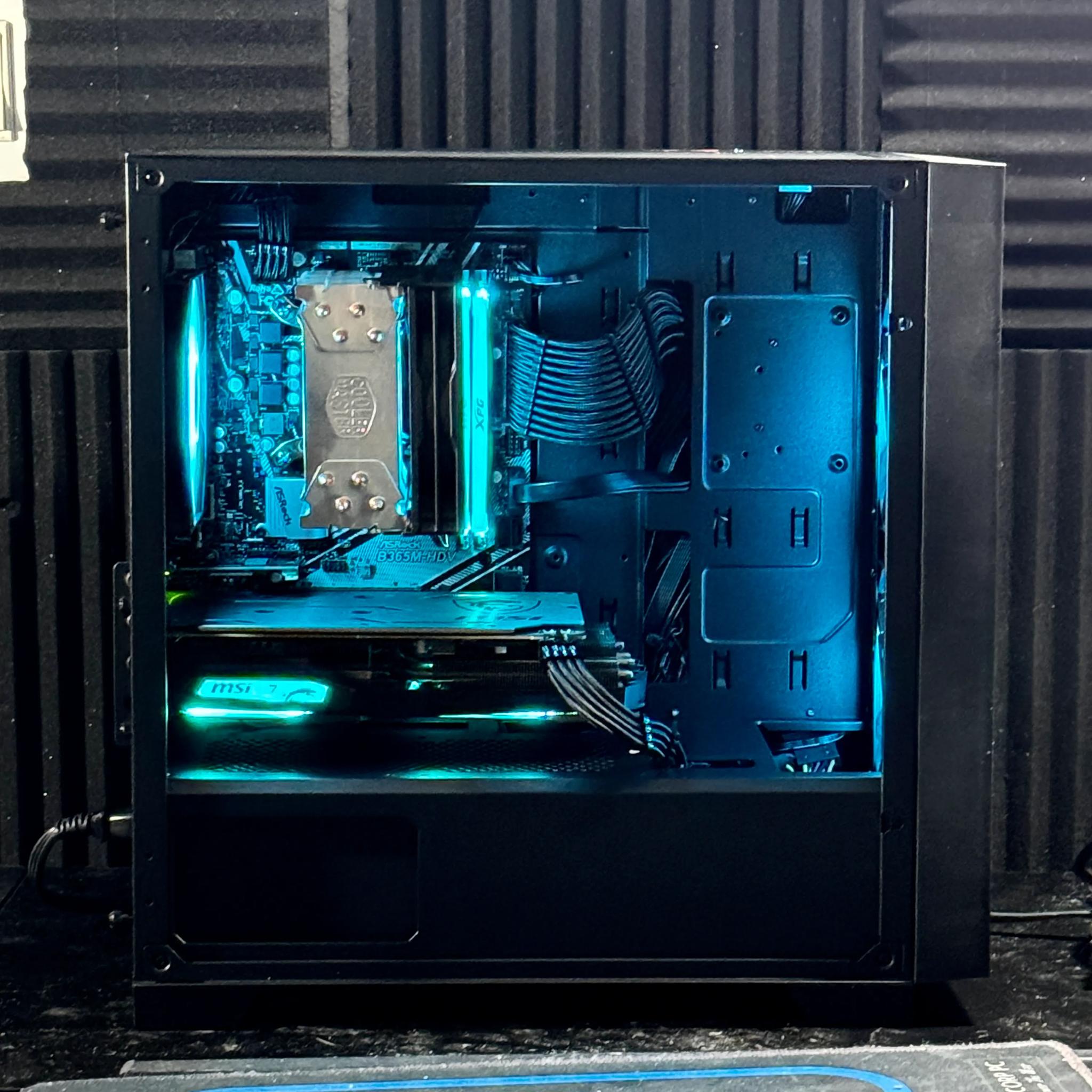🔥 Gaming PC RTX 2060 | i5 9600K | 16GB DDR4 | 1TB SSD | WIN 11 PRO | Built-in Wi-Fi