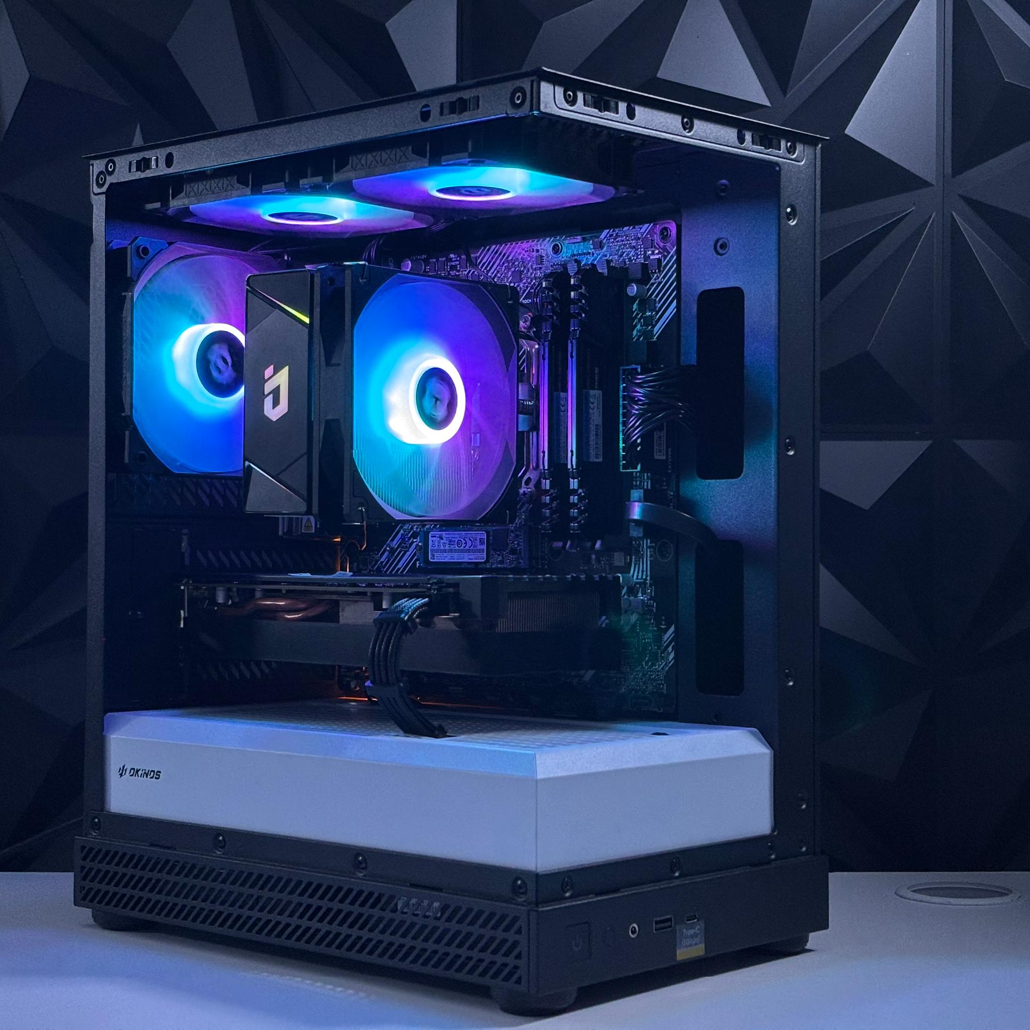 🌈⚡️🦾 Beast Gaming PC - RTX 3080 / Ryzen 5 5500 / 16GB RAM / 2TB Storage / WIFI + BT 🦾⚡️🌈