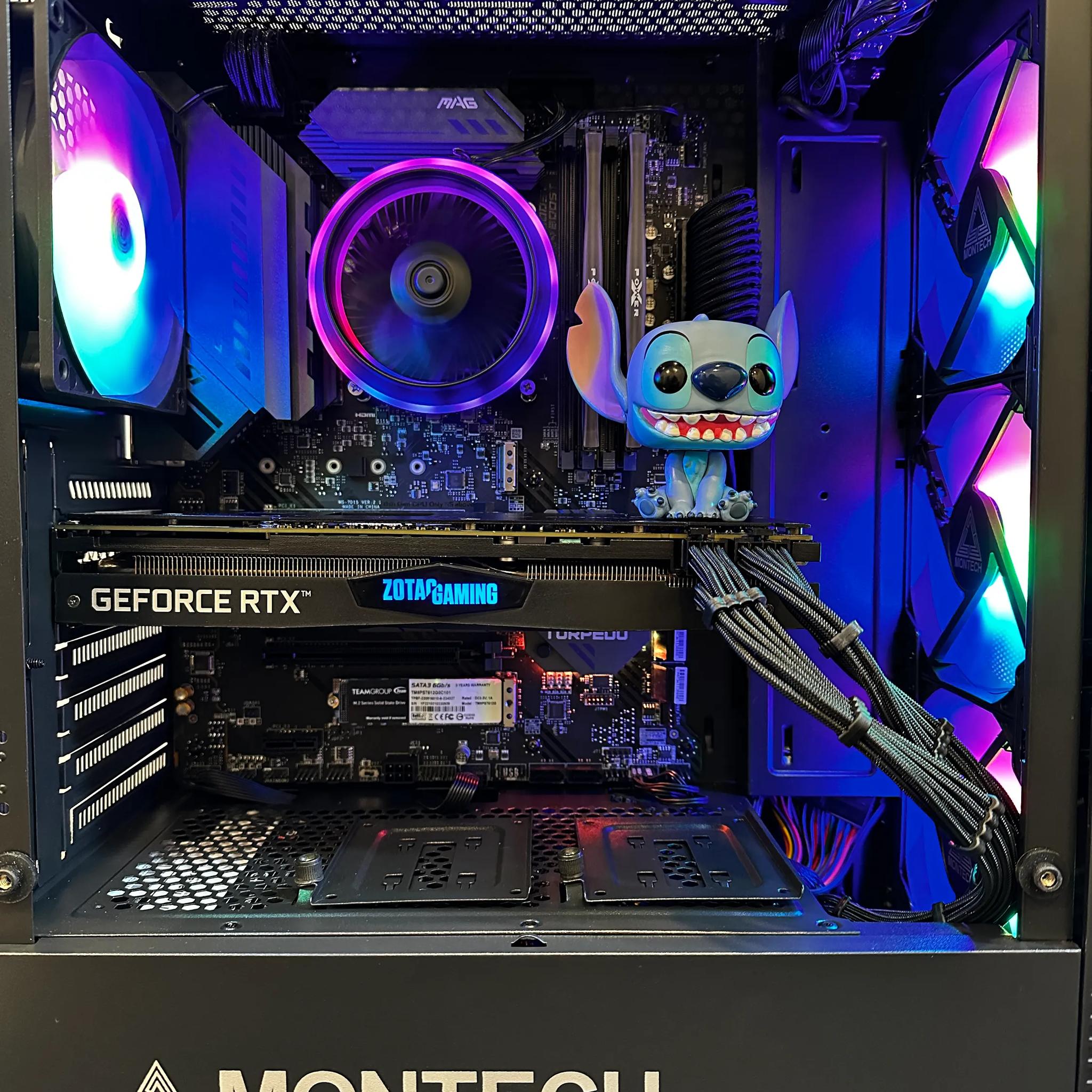 Lilo & Stitch||Gaming PC-Intel Core i5-10400 6 Cores/12Threads -RTX 2070 AMP-16GB DDR4 RAM- 1TB SSD