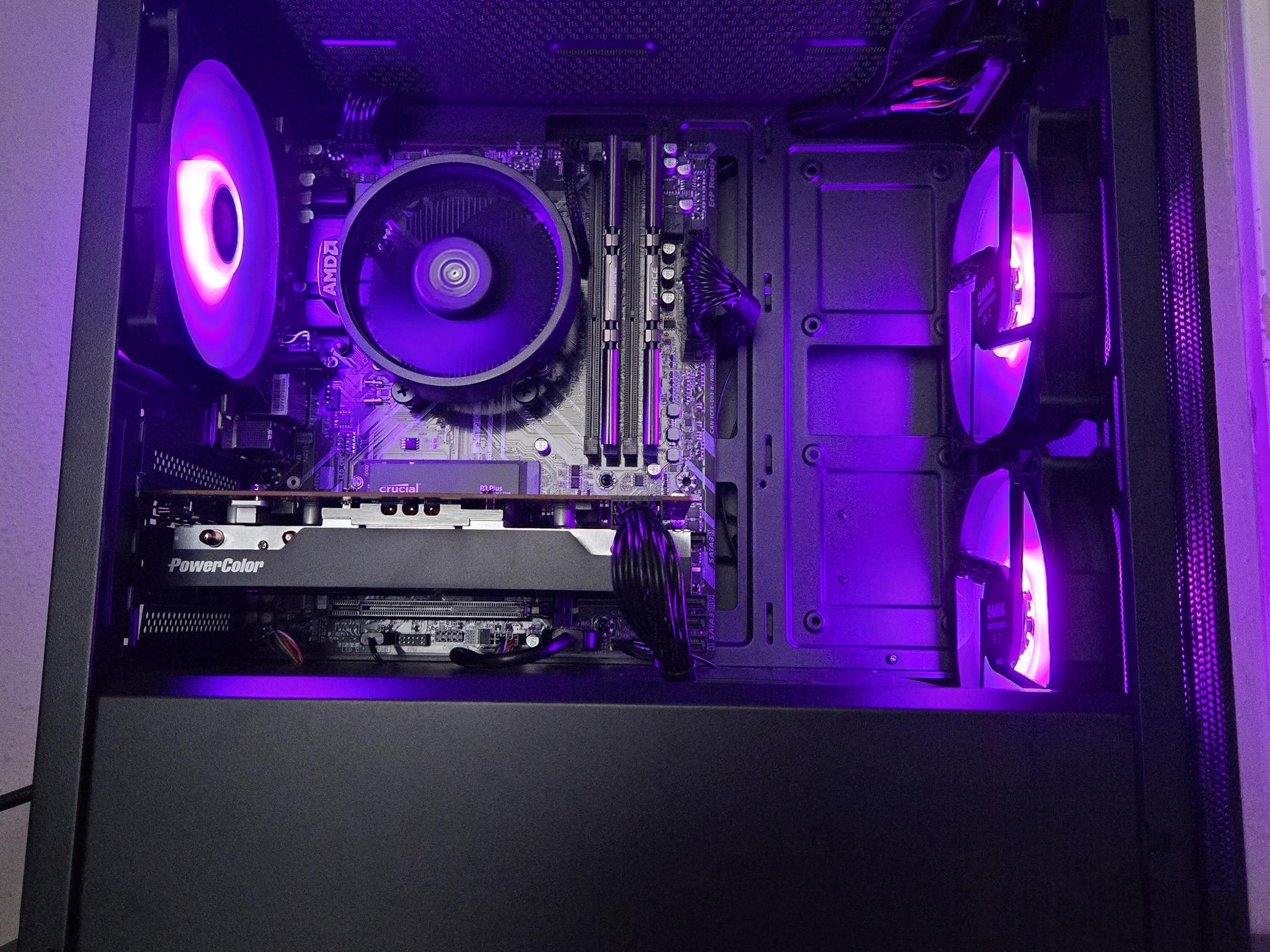 Brand-New 1080p Gaming PC | High Performance, Great Value | Ryzen 5 5500 | Radeon RX 6600