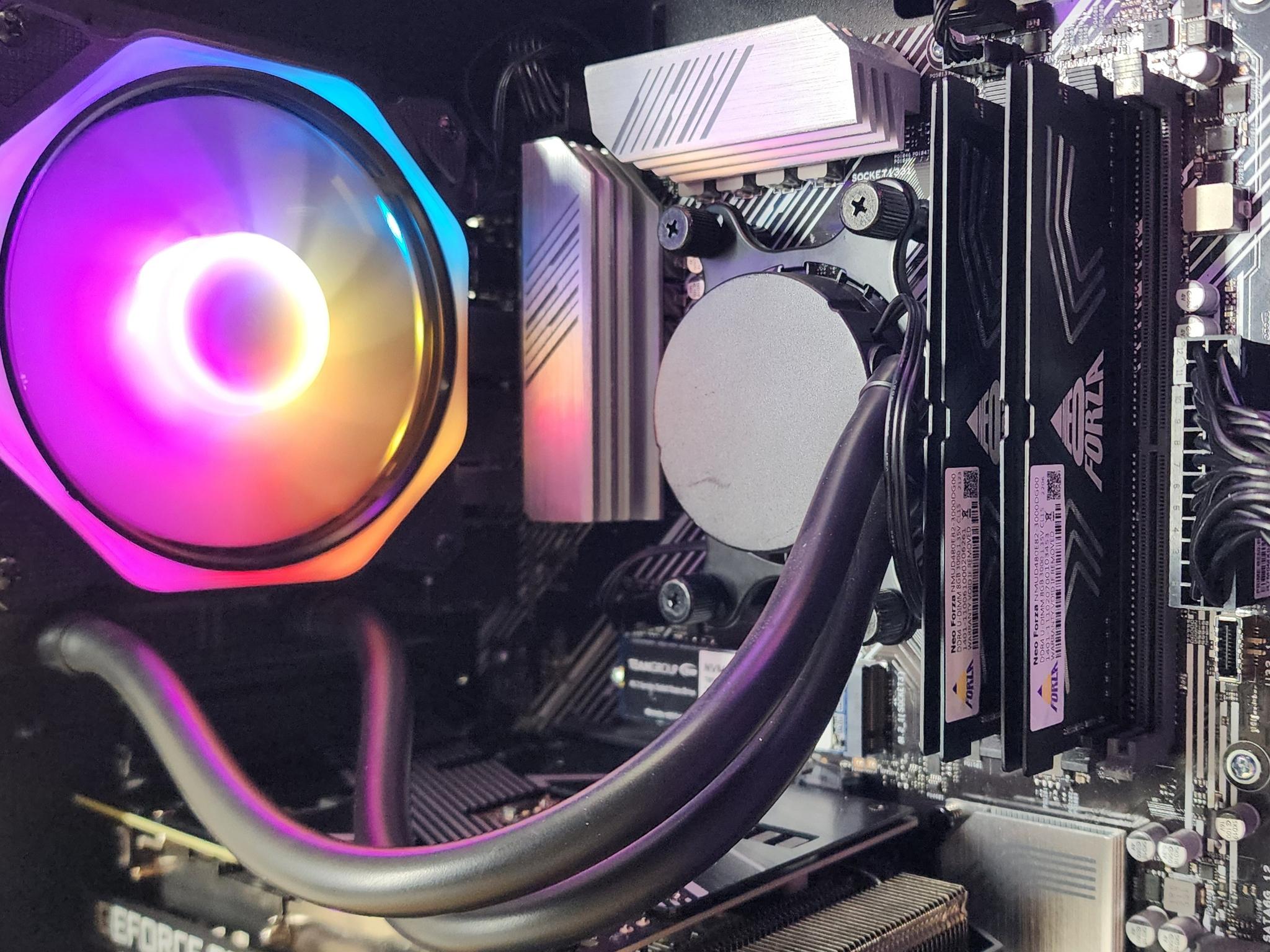 Gaming PC Ryzen 7 5700  16GB RAM 512GB SSD RTX 3050 8GB Windows 11 Computer