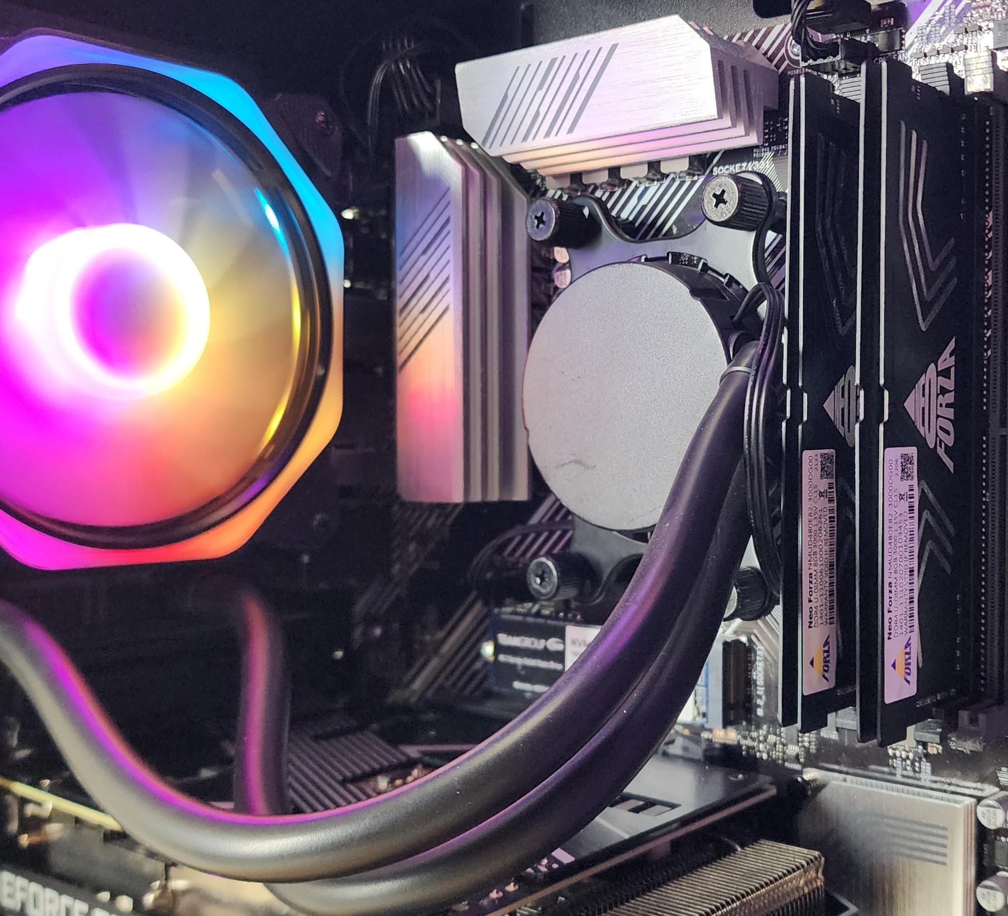 Gaming PC Ryzen 7 5700  16GB RAM 512GB SSD RTX 3050 8GB Windows 11 Computer