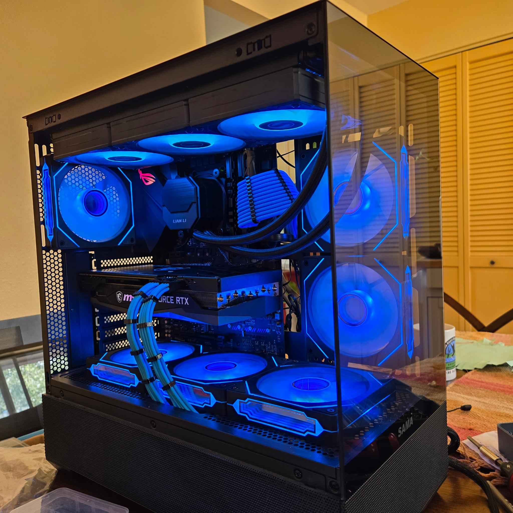 Ryzen 5 3600X RTX 3060 Ti Gaming PC 32GB RAM 4TB HDD + SSD RGB AIO