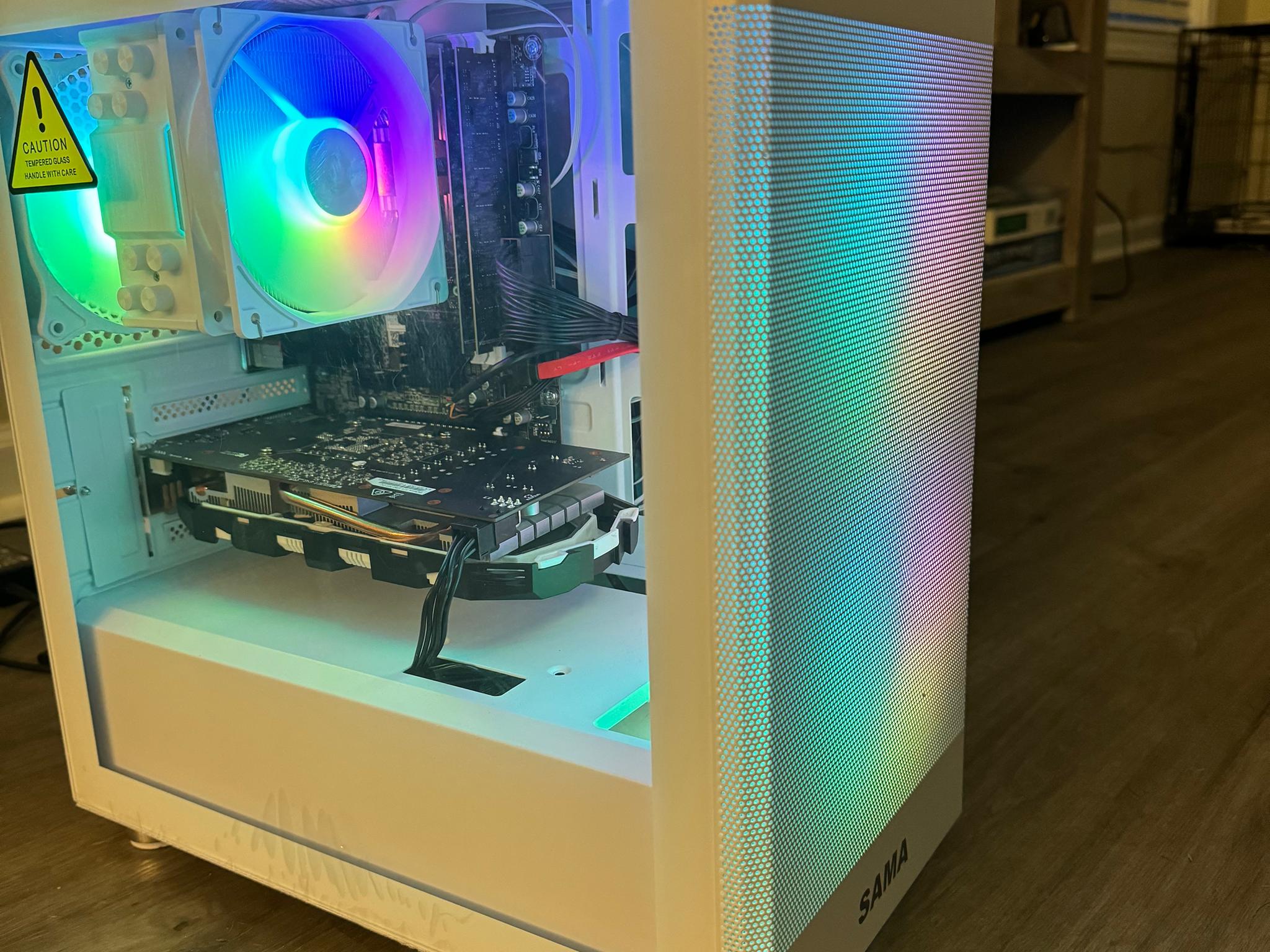 🌈Rainbow Fusion🌈 Gaming PC i5/GTX 1060/ 512gb SSD/ 16gb ram