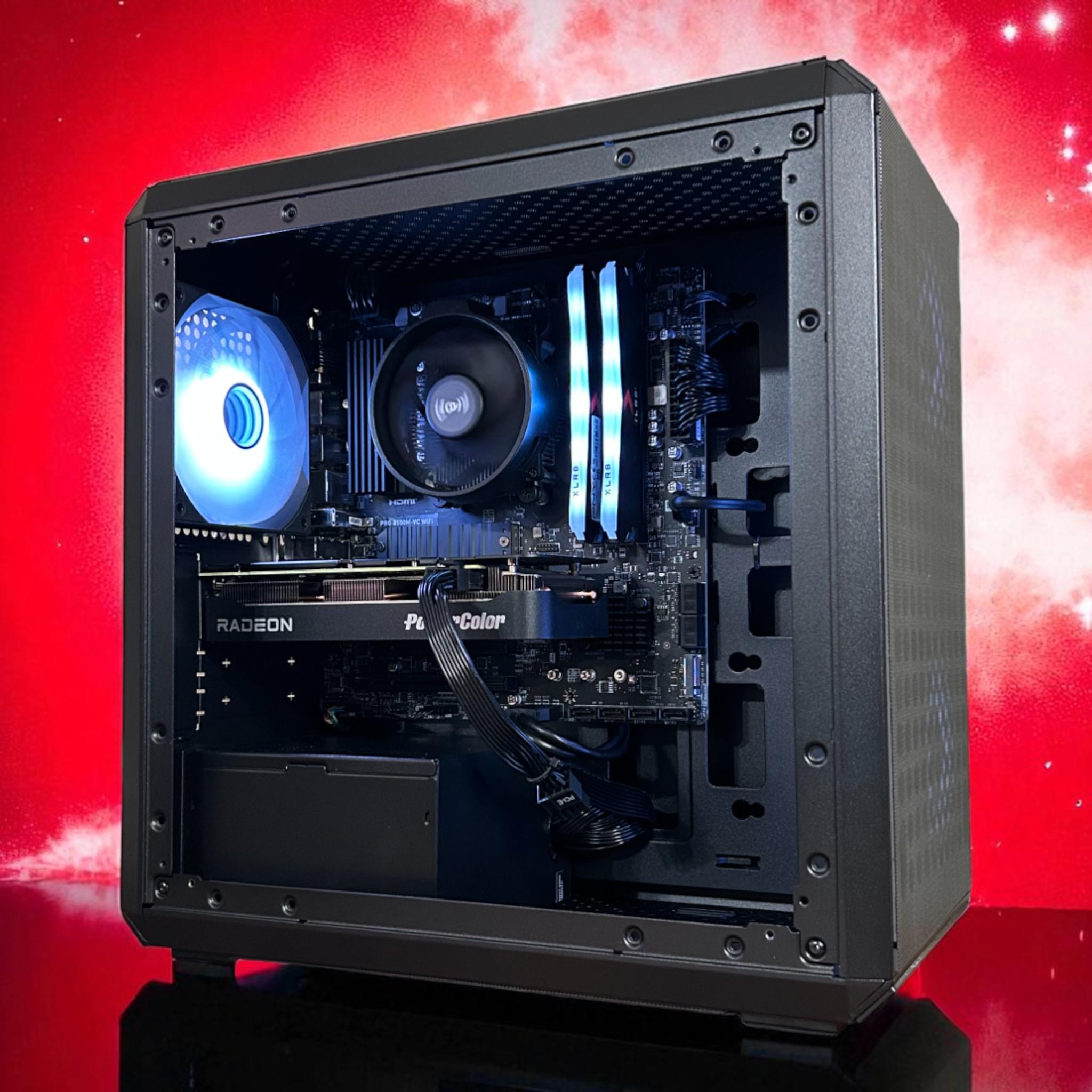 *BLACK FRIDAY SALE* RX 9060XT 8GB | Ryzen 5 5600 | 32GB DDR4 | 1TB NVMe | The Dark Trooper RX V2