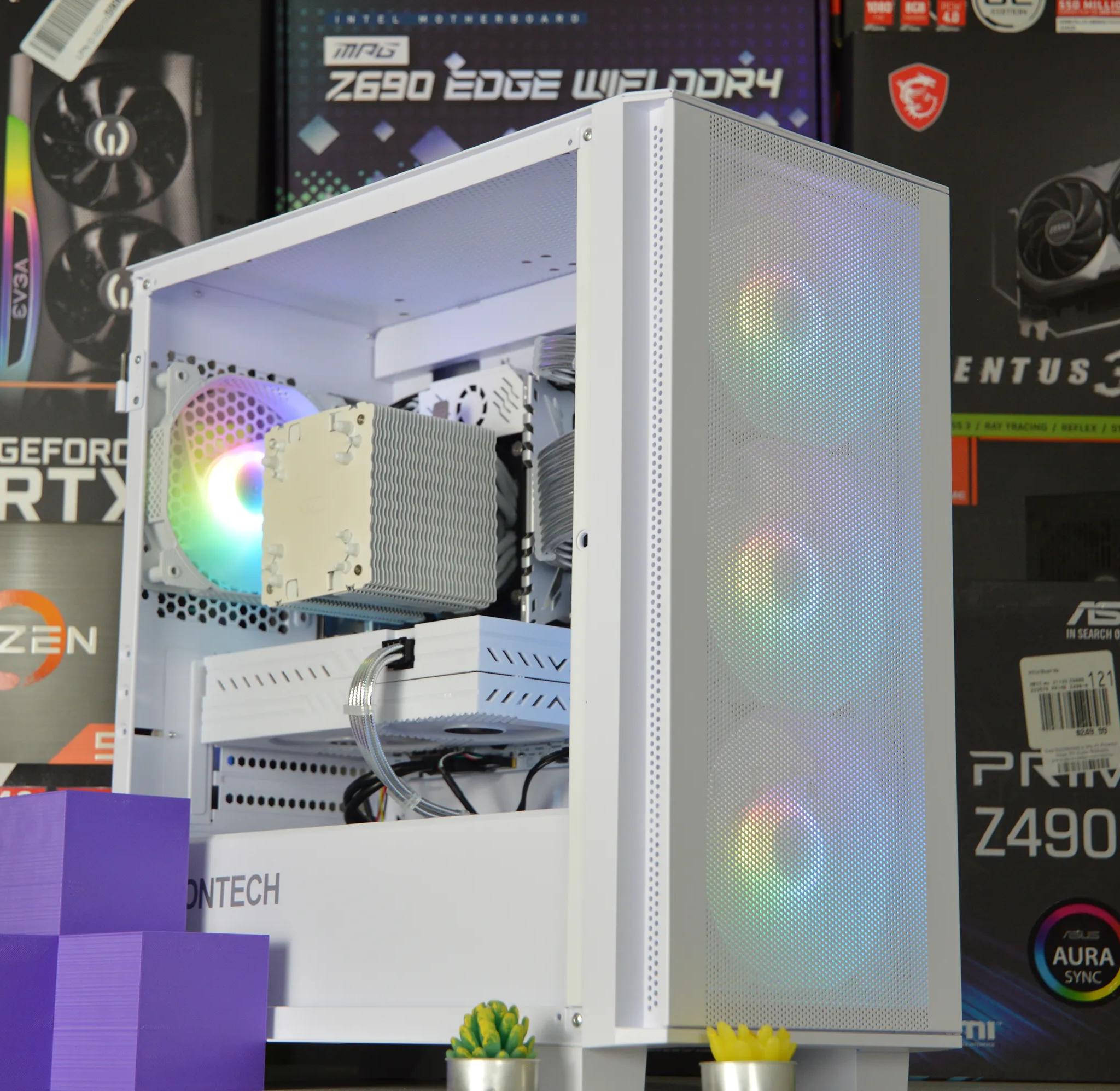⚪⚪| RX 580 8GB | INTEL XEON E5 2670 V3 | 16GB RAM | 512GB SSD + 1TB HDD | White-Out |