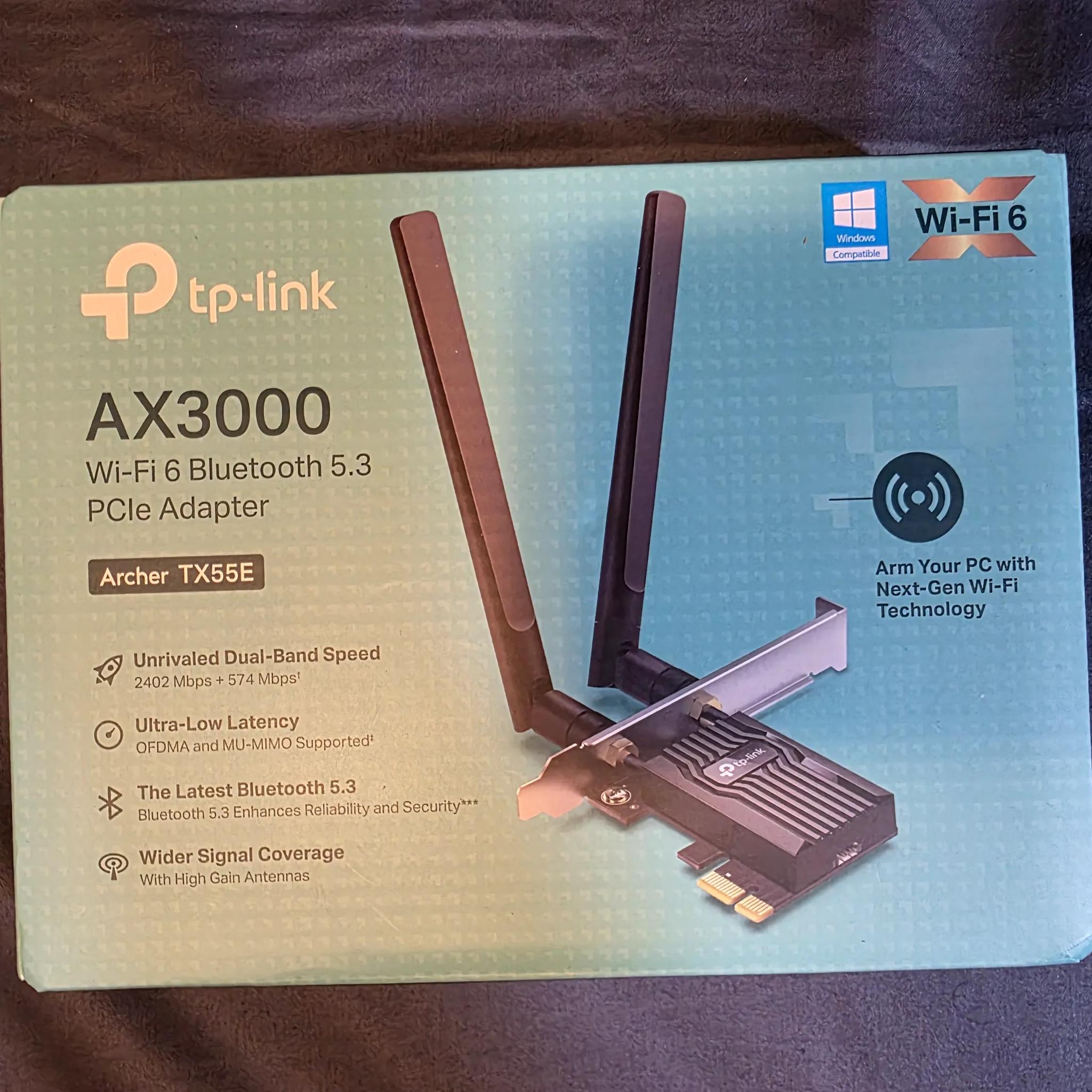 ASUS ROG STRIX B550-F GAMING Motherboard (Socket AM4) w/ TP-Link Archer TX55E WiFi 6 Card