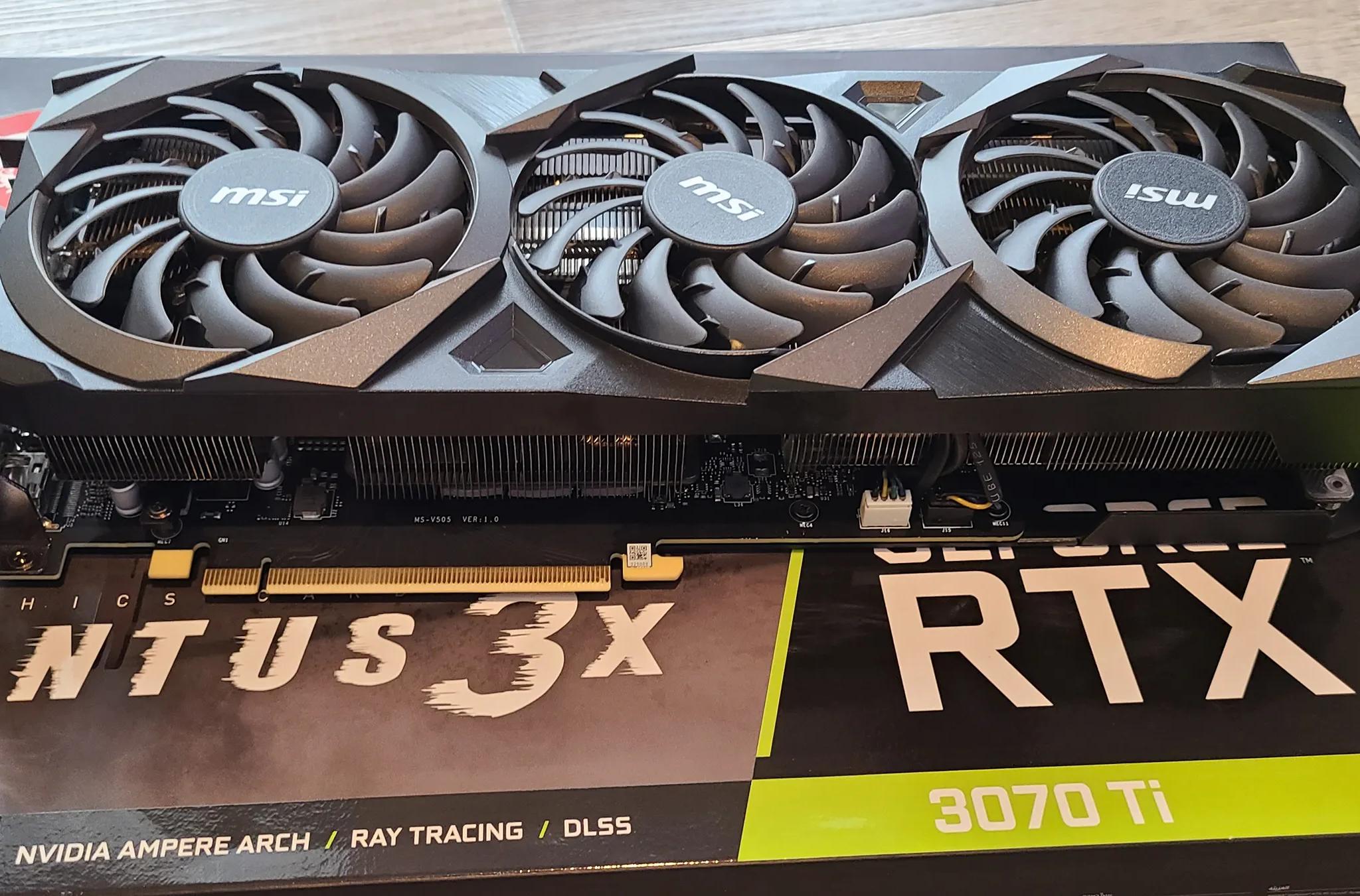 MSI Geforce RTX 3070TI 8Gb
