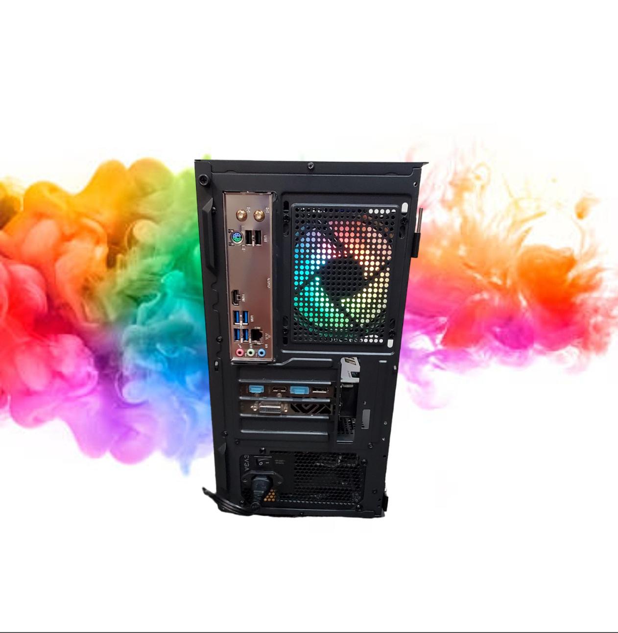 SALE: RX 580 8GB + Ryzen 5 1600 + 16GB DDR4 RAM + 512GB GB SSD + Full RGB ( Black Gaming PC)