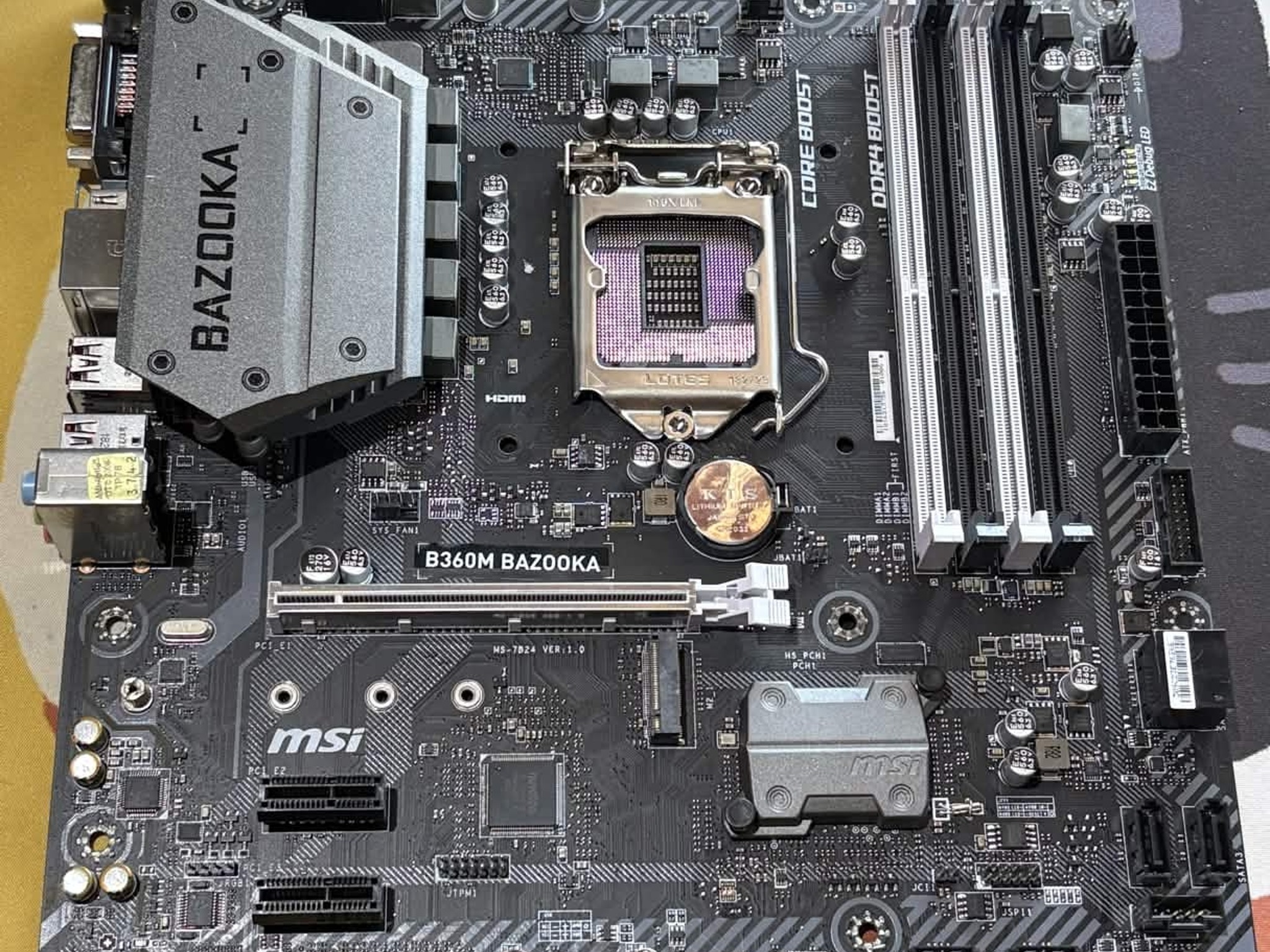 MSI B360M Bazooka AM4 Micro-ATX Motherboard DDR4