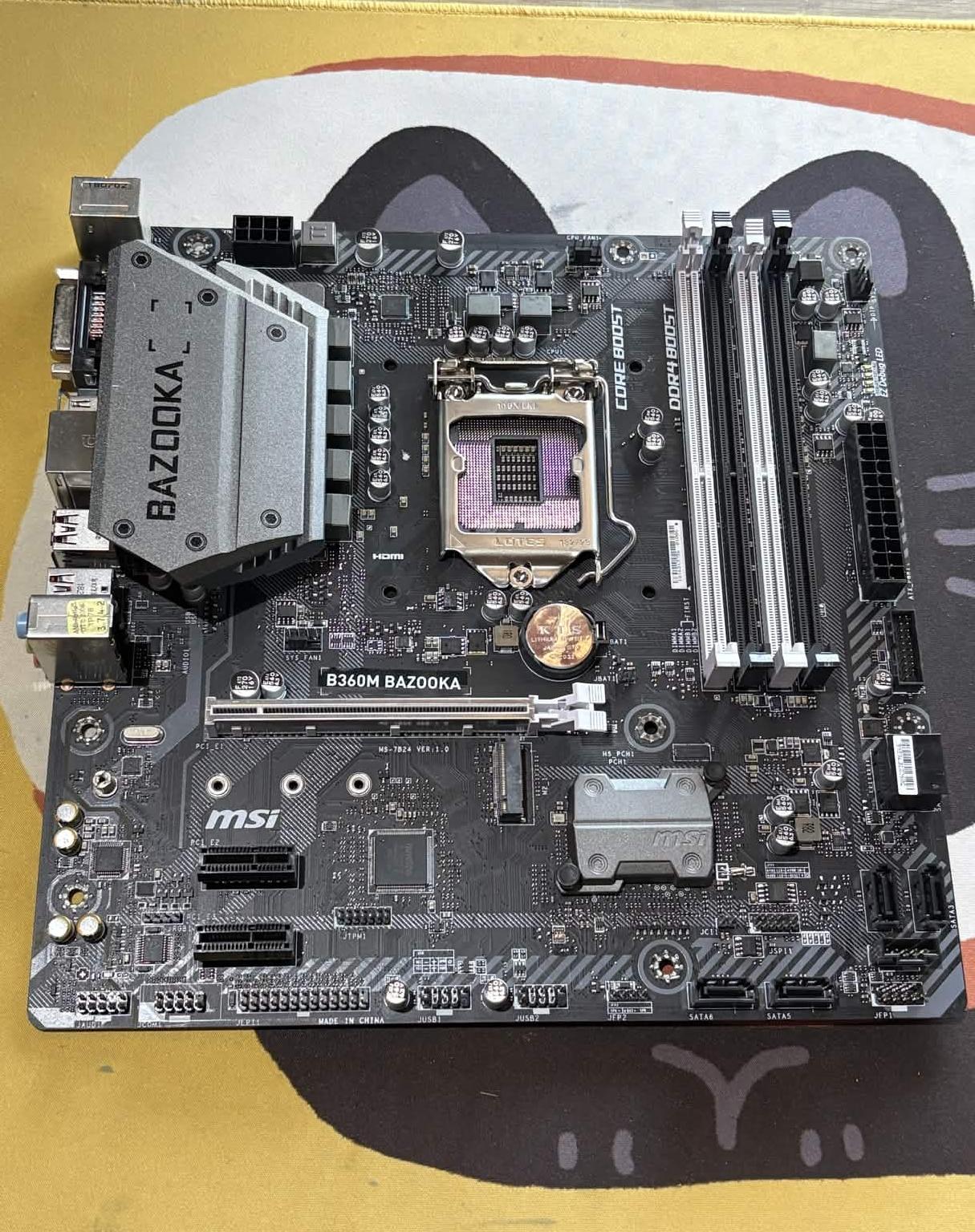 MSI B360M Bazooka AM4 Micro-ATX Motherboard DDR4