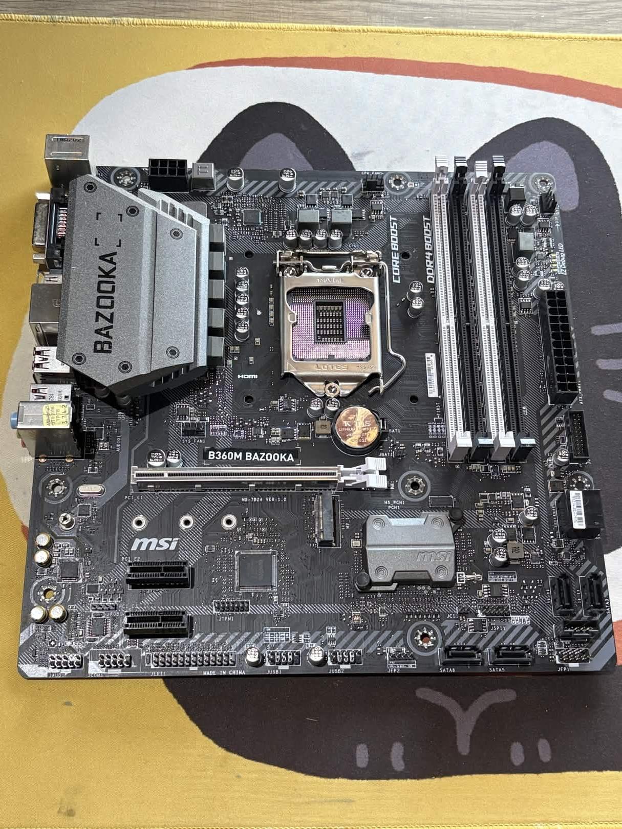 MSI B360M Bazooka AM4 Micro-ATX Motherboard DDR4