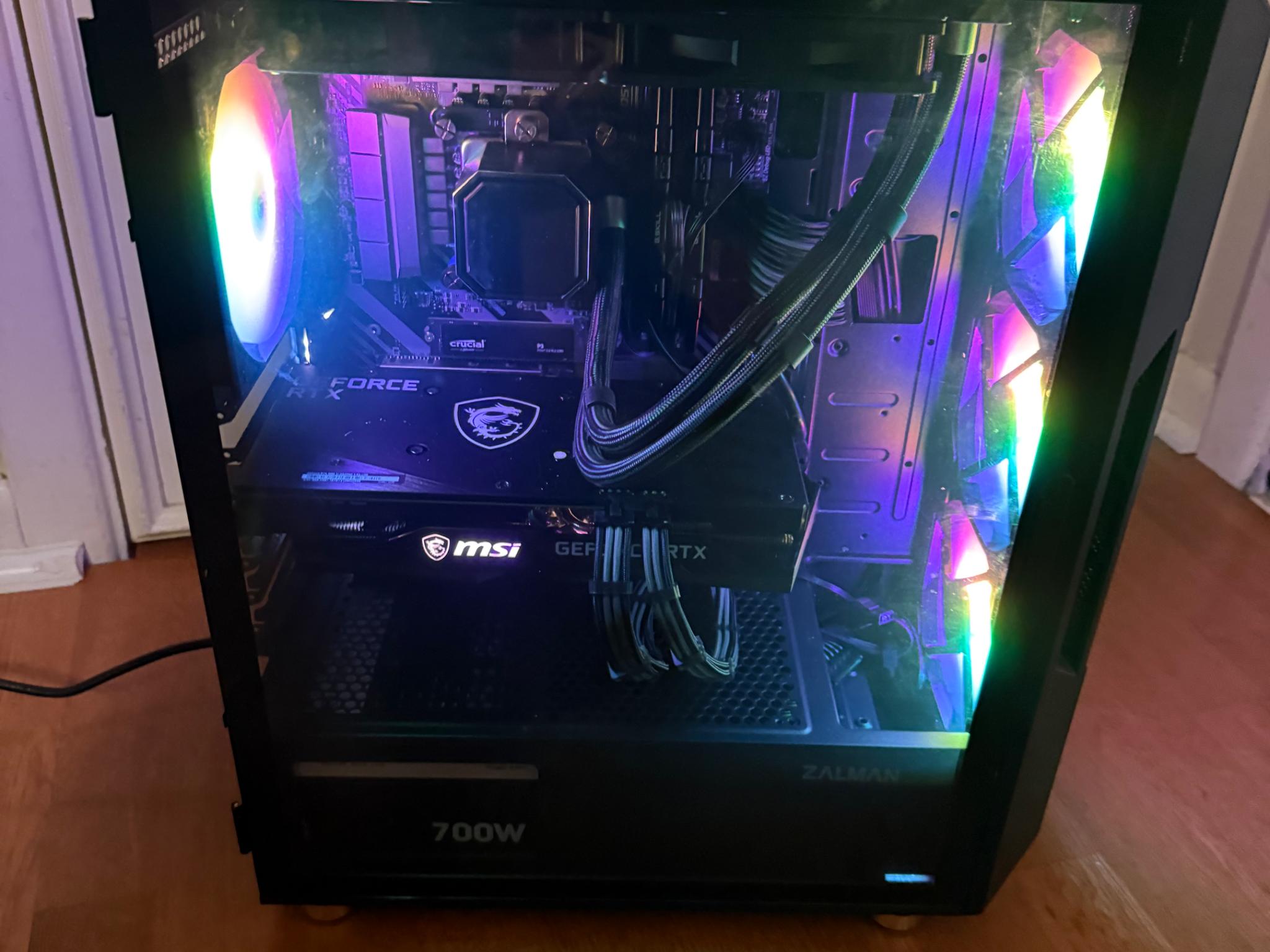 Mid-Tier Gaming PC, RTX 3060TI, i7-8700k, 1TB SSD, 16GB Ram