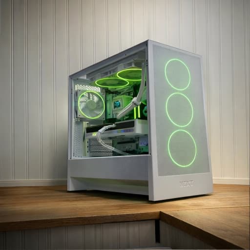 🤍 Aurora Apex 4K Flagship | RTX 5080 16GB | Ryzen 7 7800X3D | 32GB DDR5/2 tb nvme 3tb hdd/ 1000w
