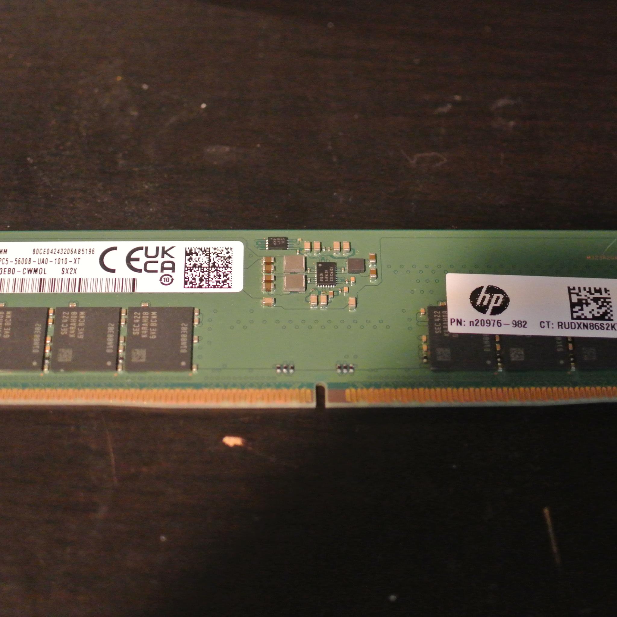 Samsung 16GB DDR5 5600MT/s RAM