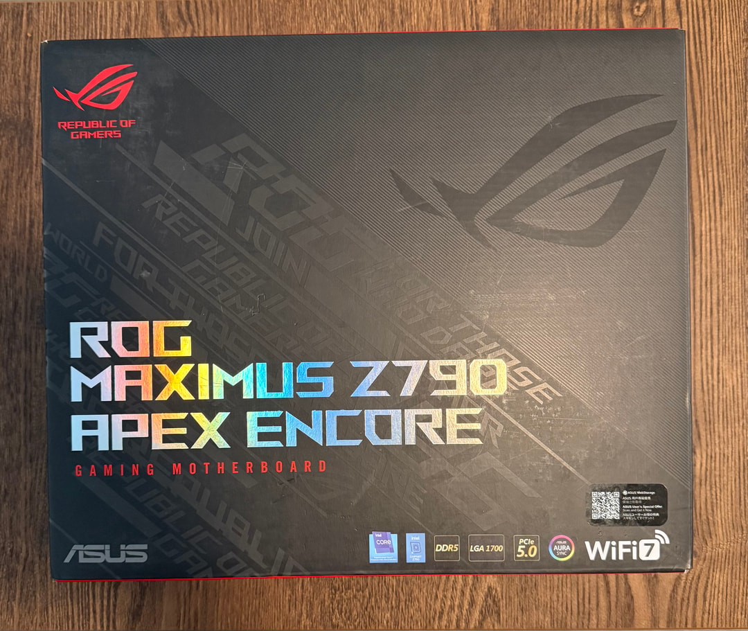 ASUS ROG Maximus Z790 Apex Encore + Intel i9 14900k | Jawa