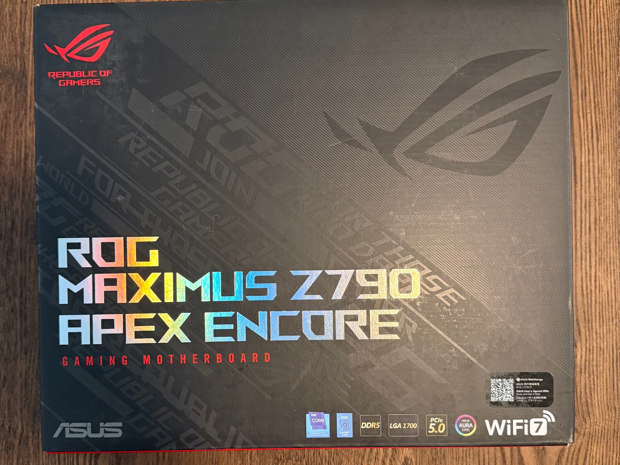 ASUS ROG Maximus Z790 Apex Encore + Intel i9 14900k