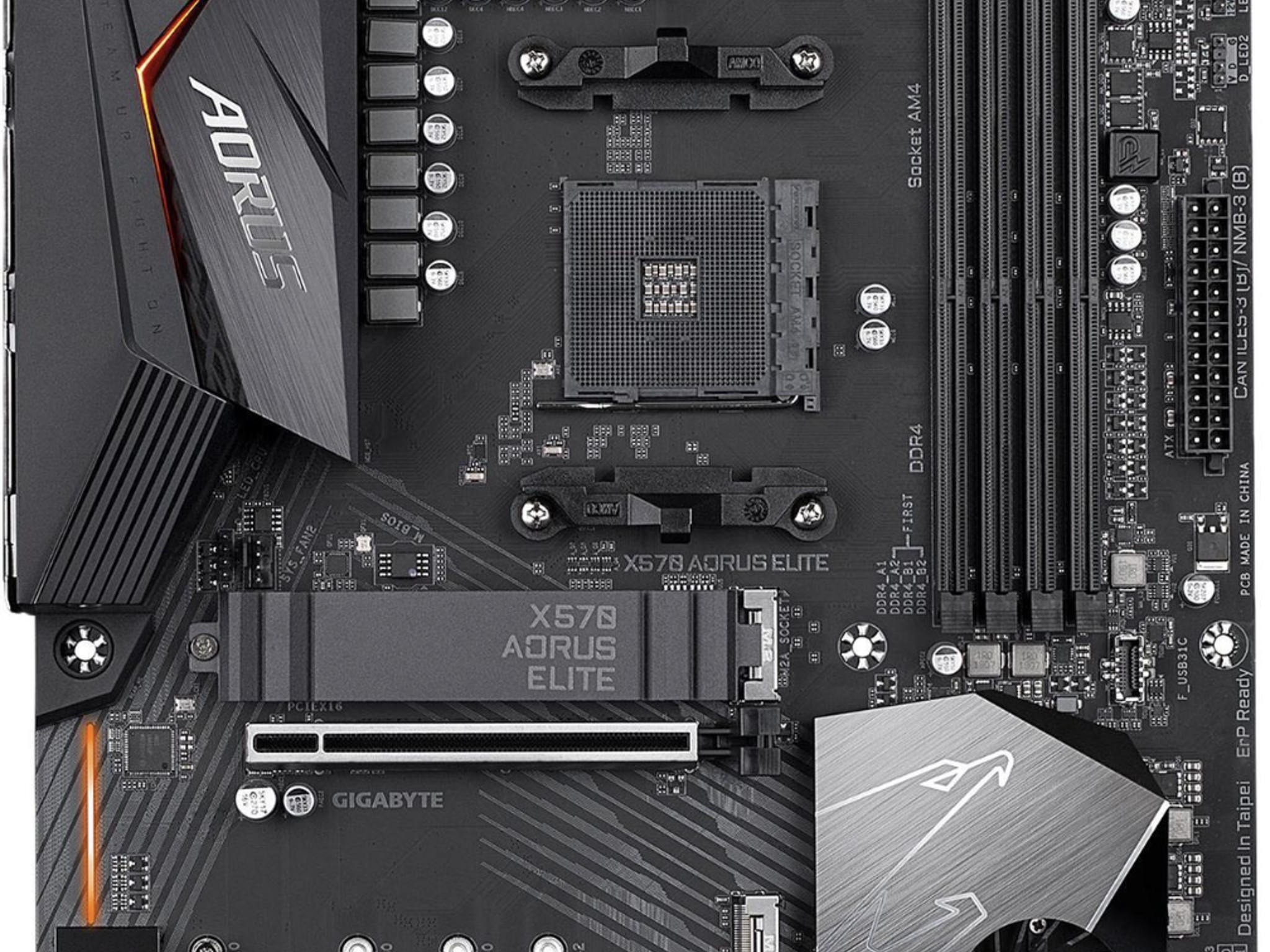 X570 Aorus Elite AMD Ryzen AM4 Gaming Motherboard