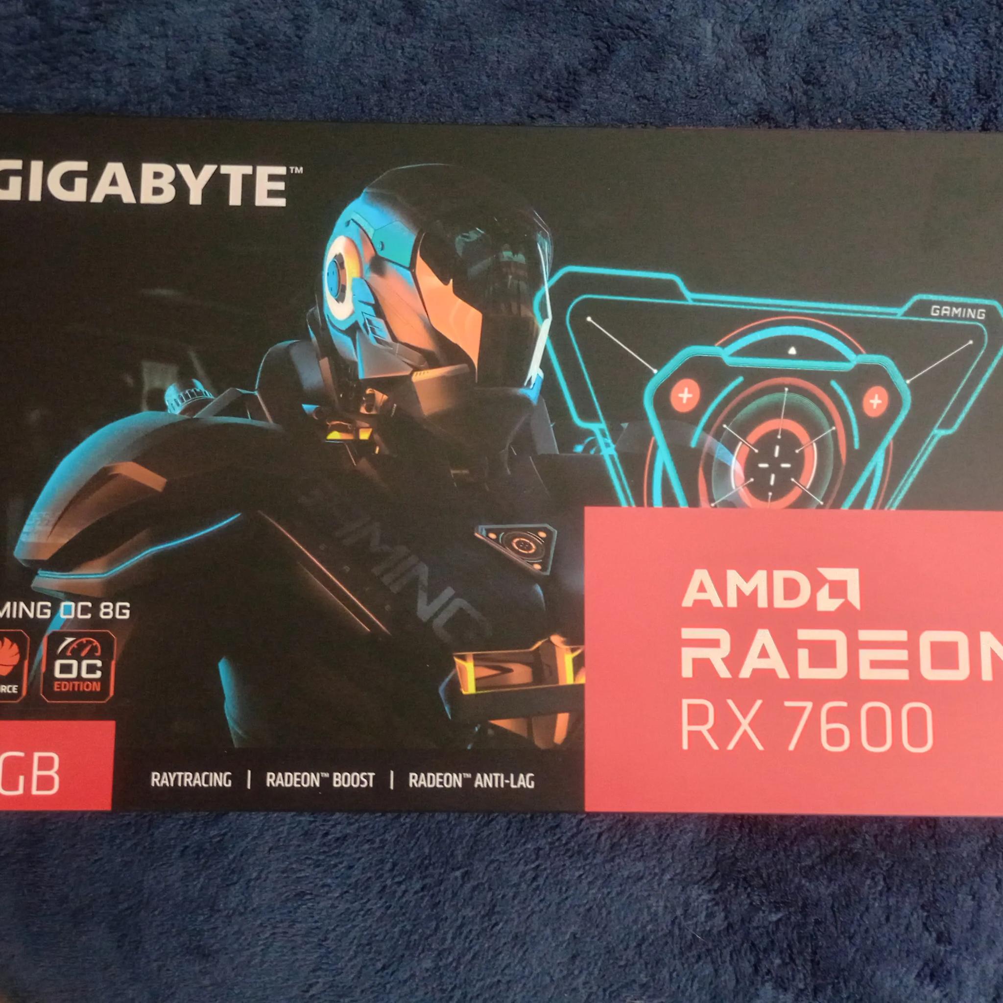 RX 7600 8GB VRAM