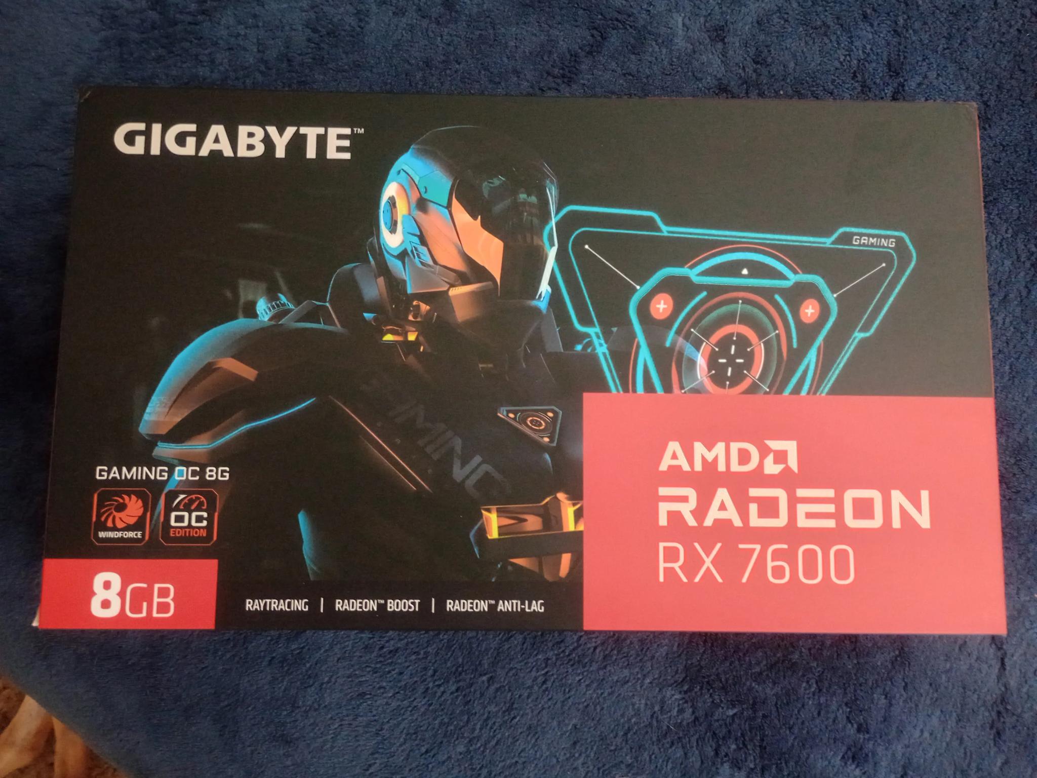RX 7600 8GB VRAM