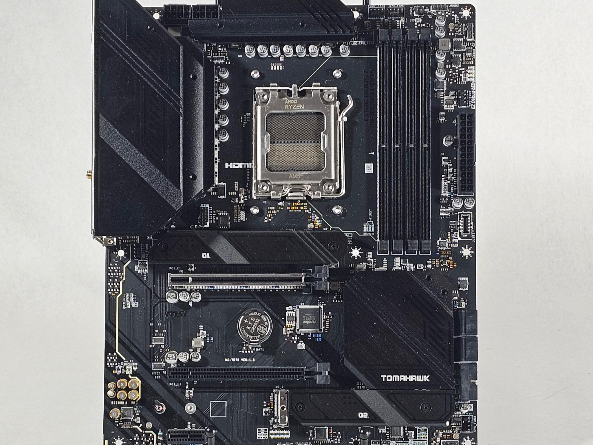 MSI MAG B650 Tomahawk WiFi AMD AM5 DDR5 ATX motherboard