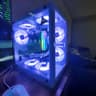 ✨Dream PC✨ All white Custom Build AMD Ryzen 5600X 6 core 12 threads 32 gb ram 1 tb ssd 7 120mm fans