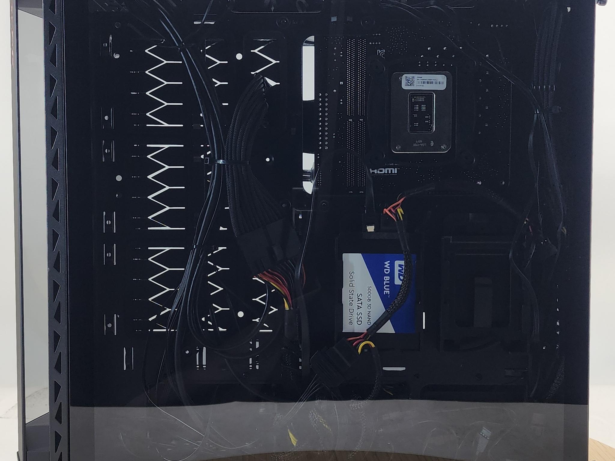 Gaming PC i3-14100F 8GB RAM 500GB SSD RX 6600 XT 8GB Windows 11 Computer