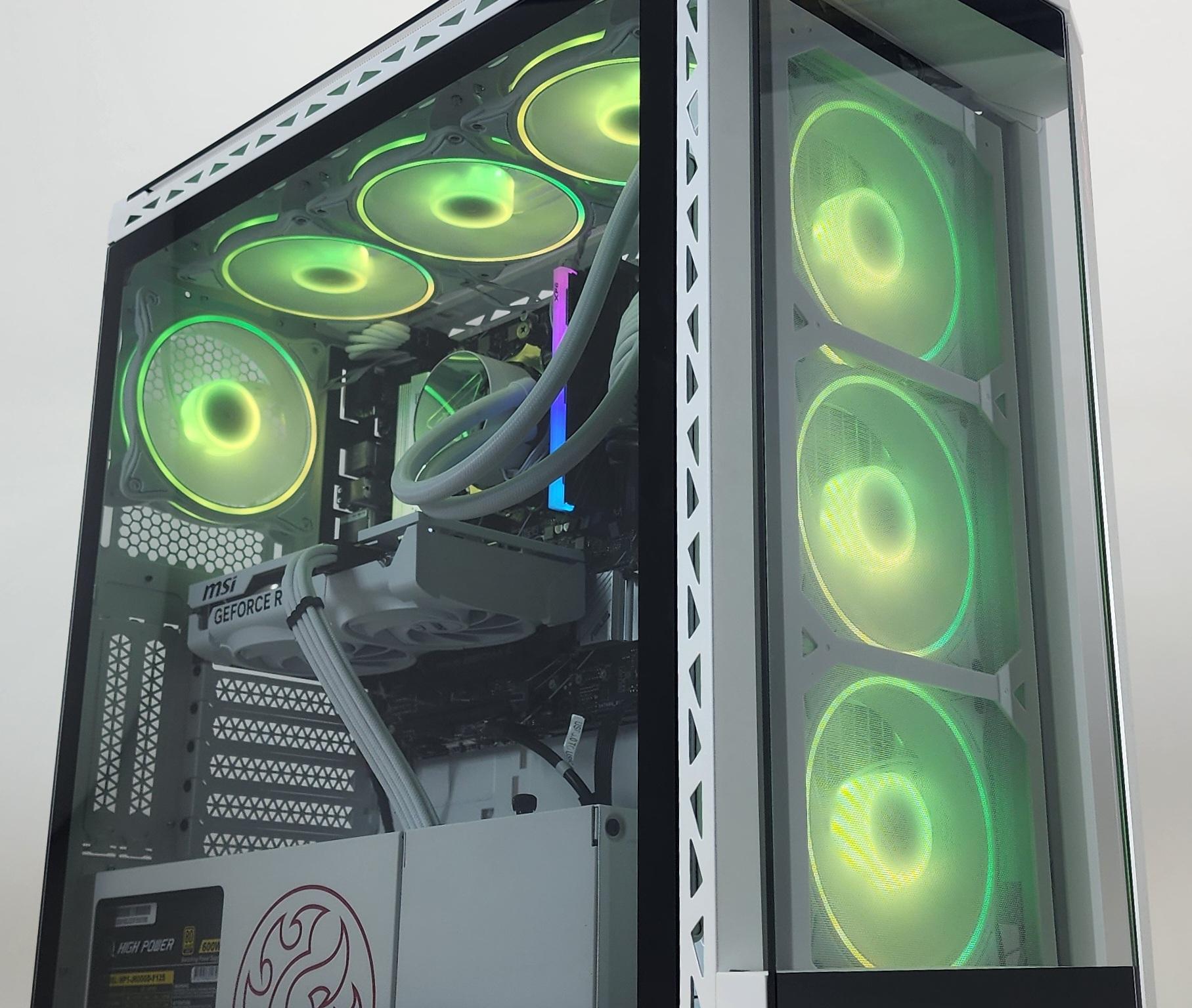 Gaming PC Ryzen 5 9600X 16GB RAM 1TB SSD RTX 5060  8GB Windows 11 Computer