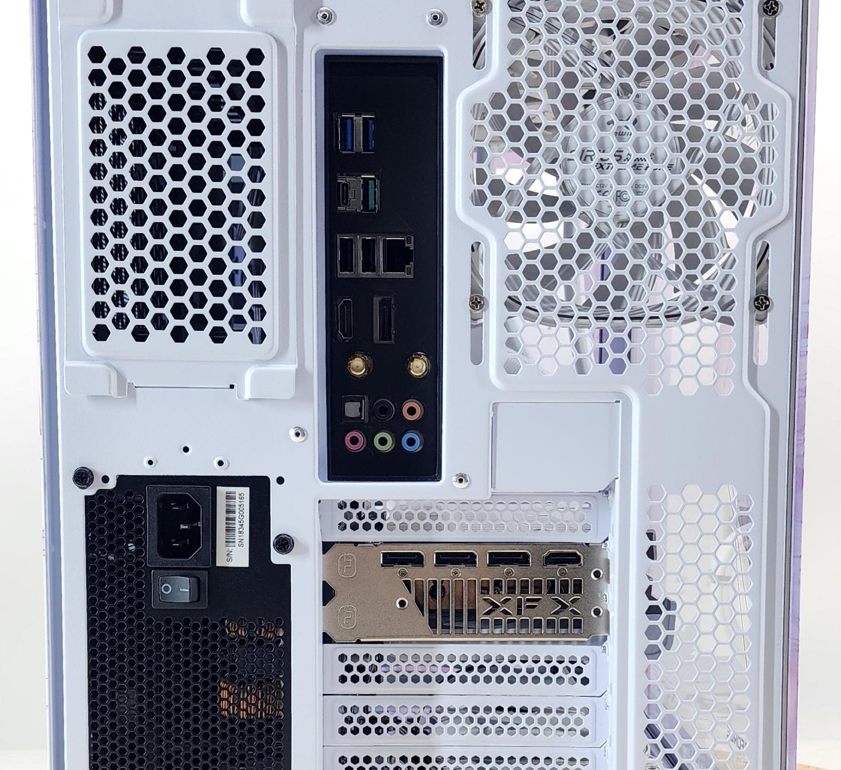 Gaming PC Ryzen 7 5800X3D 32GB RAM 1TB SSD RX 7800 XT 16GB Windows 11 Computer