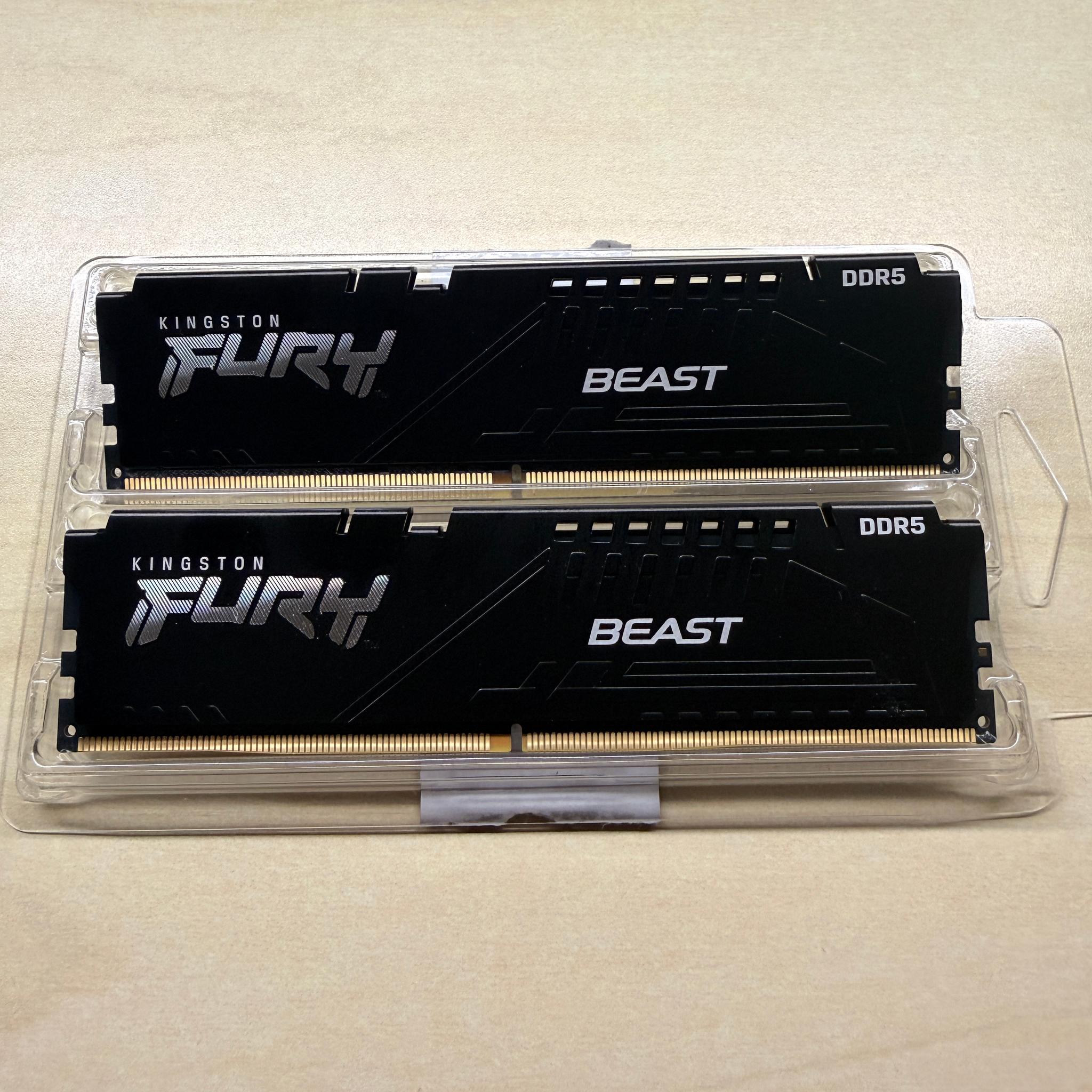 Kingston Fury Beast 6400MT/s CL32 Expo & XMP