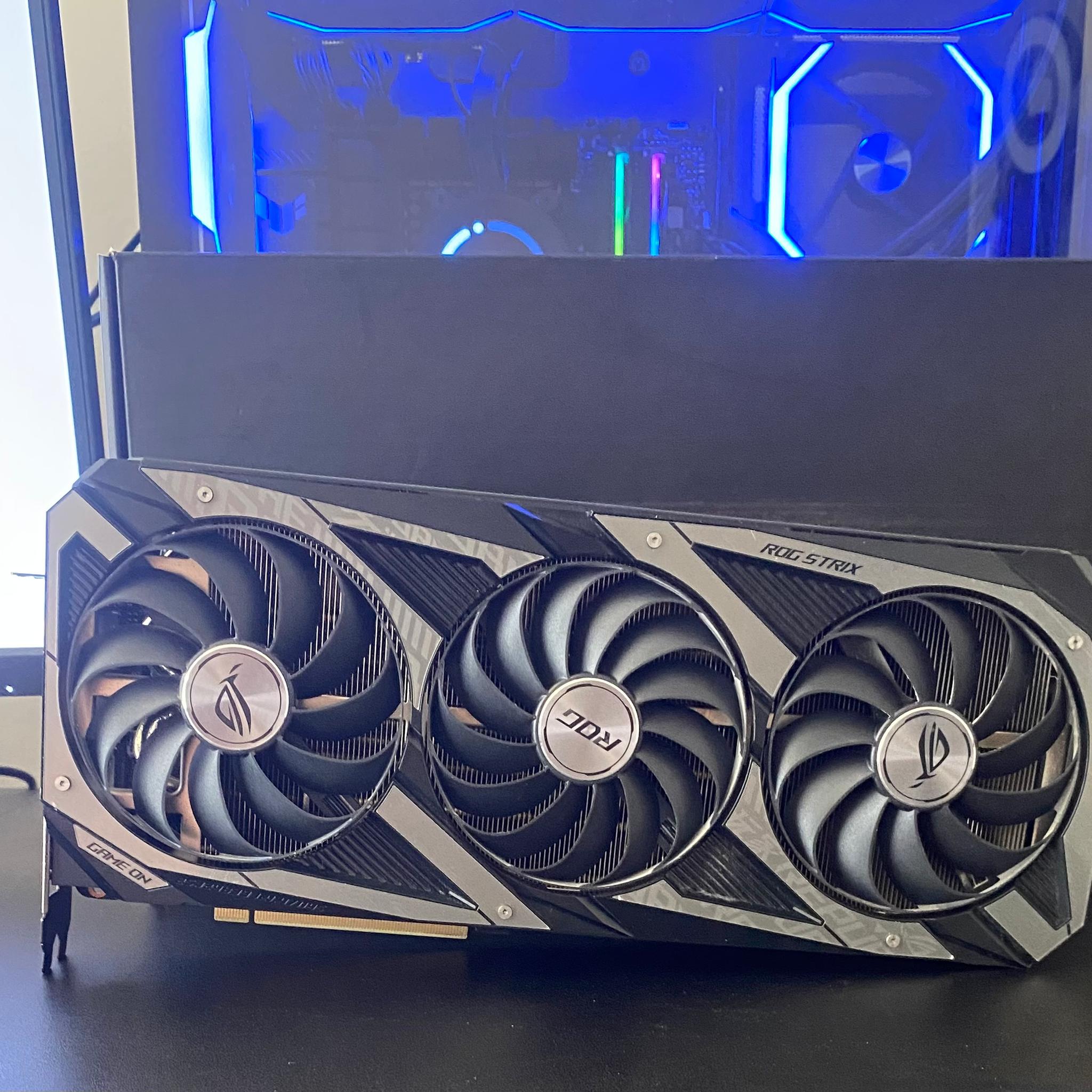 ASUS ROG STRIX 3080 OC Edition Graphics Card 12GB GDDR6X (HDMI, DisplayPort)