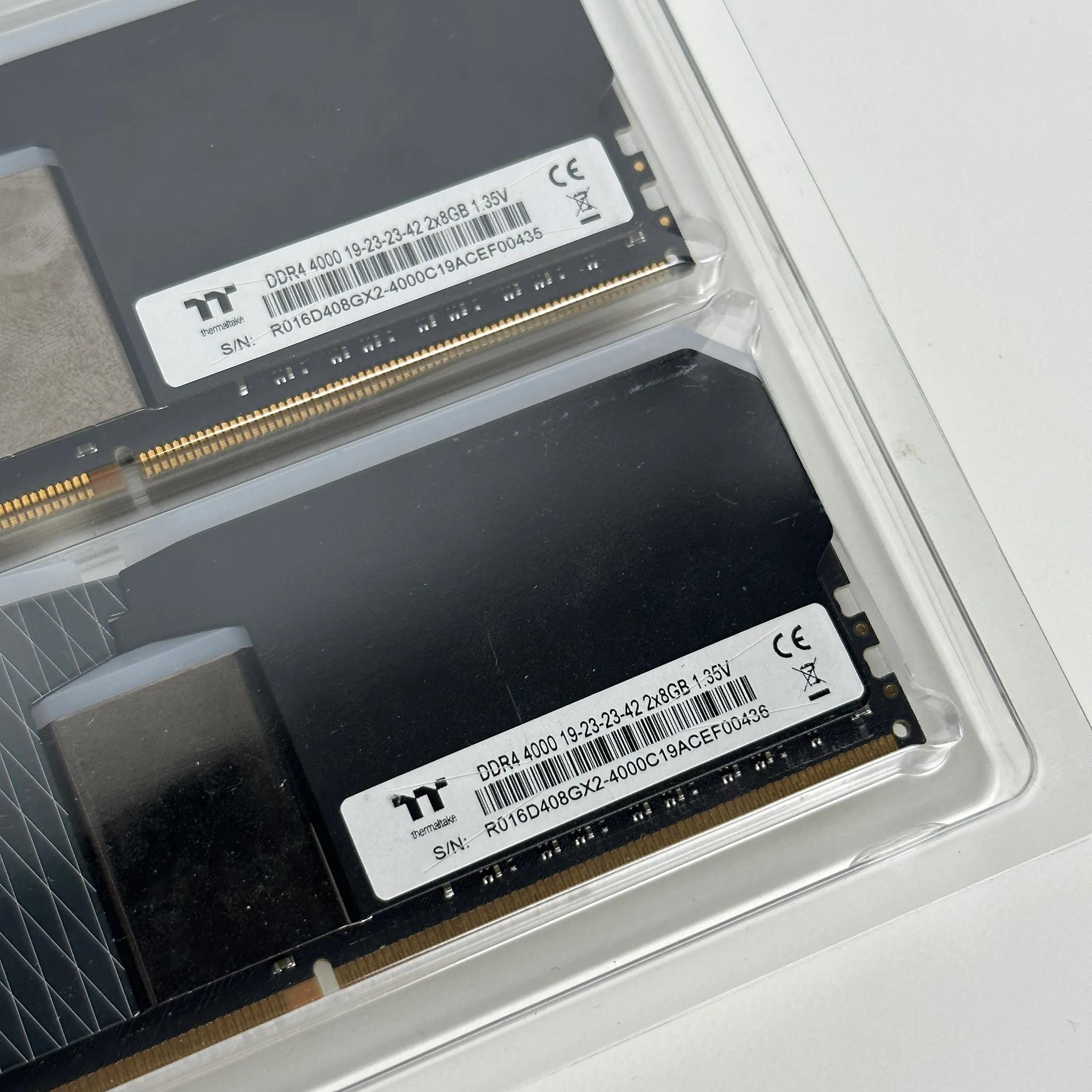 High Performance Thermaltake TOUGHRAM XG RGB DDR4 4000MHz CL19 2x8GB Ram
