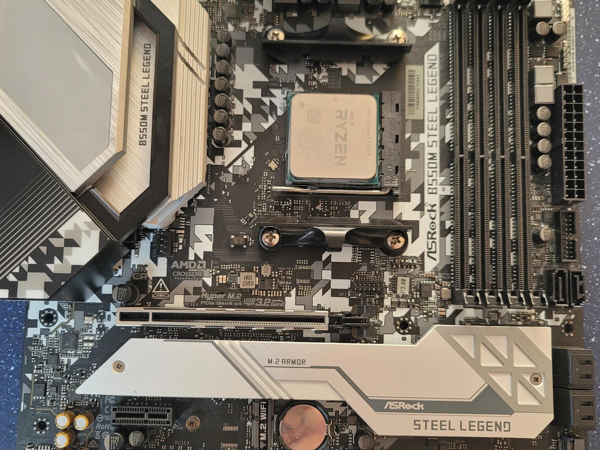 B550 5800x combo
