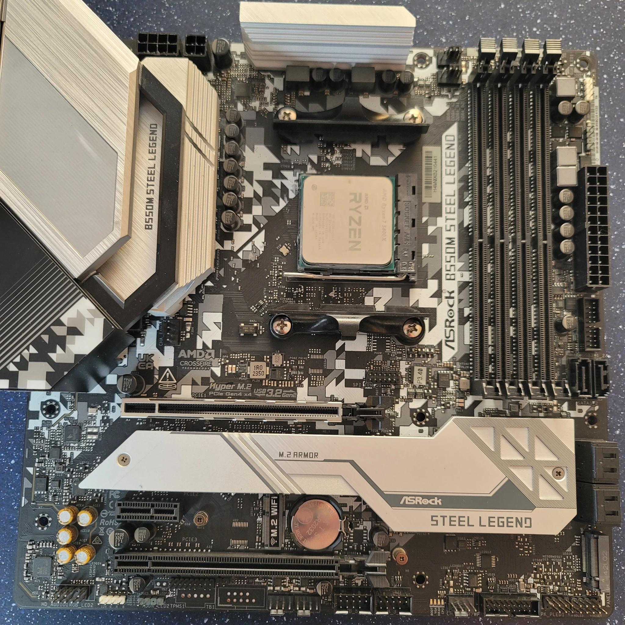 B550 5800x combo