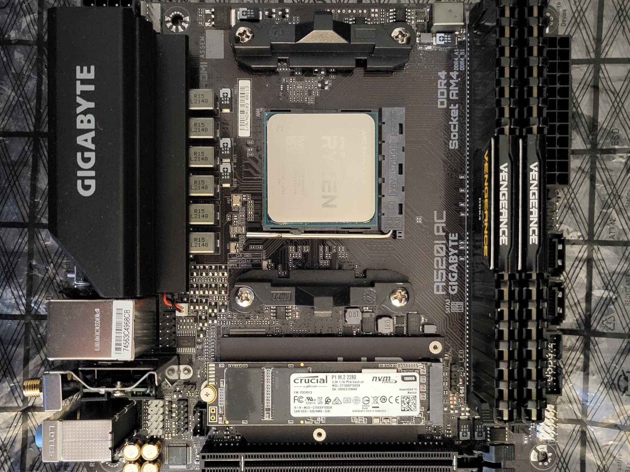 Bundle! R5 5600, A520I Mini ITX, 16GB DDR4, 1TB SSD