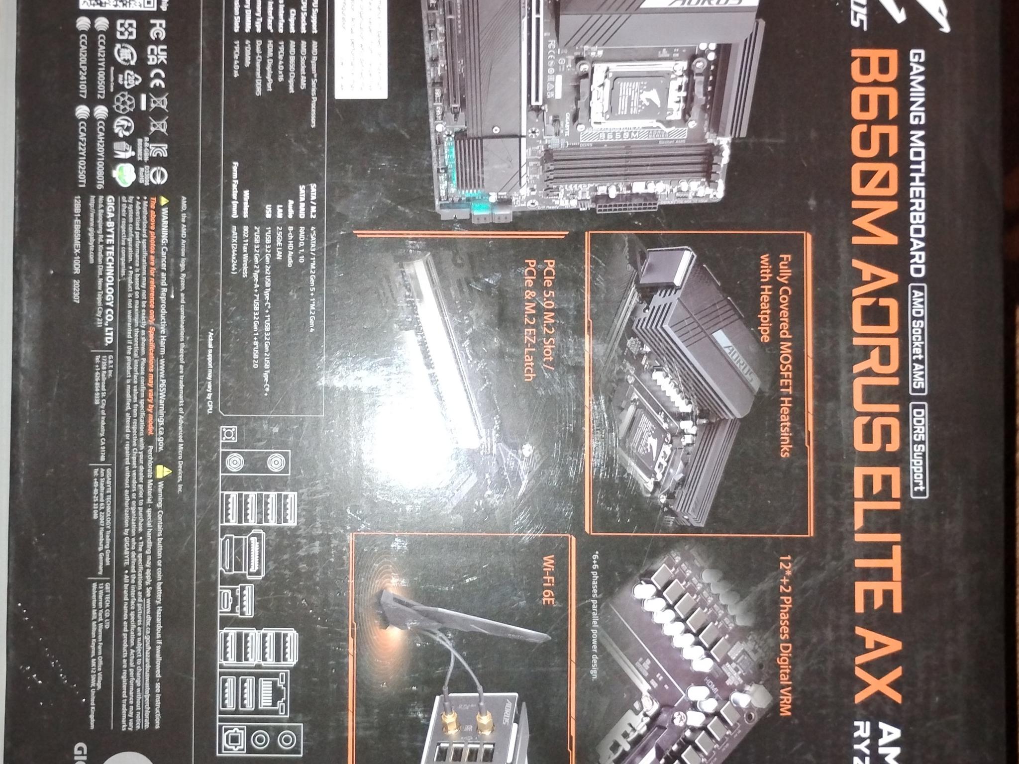 GIGABYTE B650M AORUS Elite AX