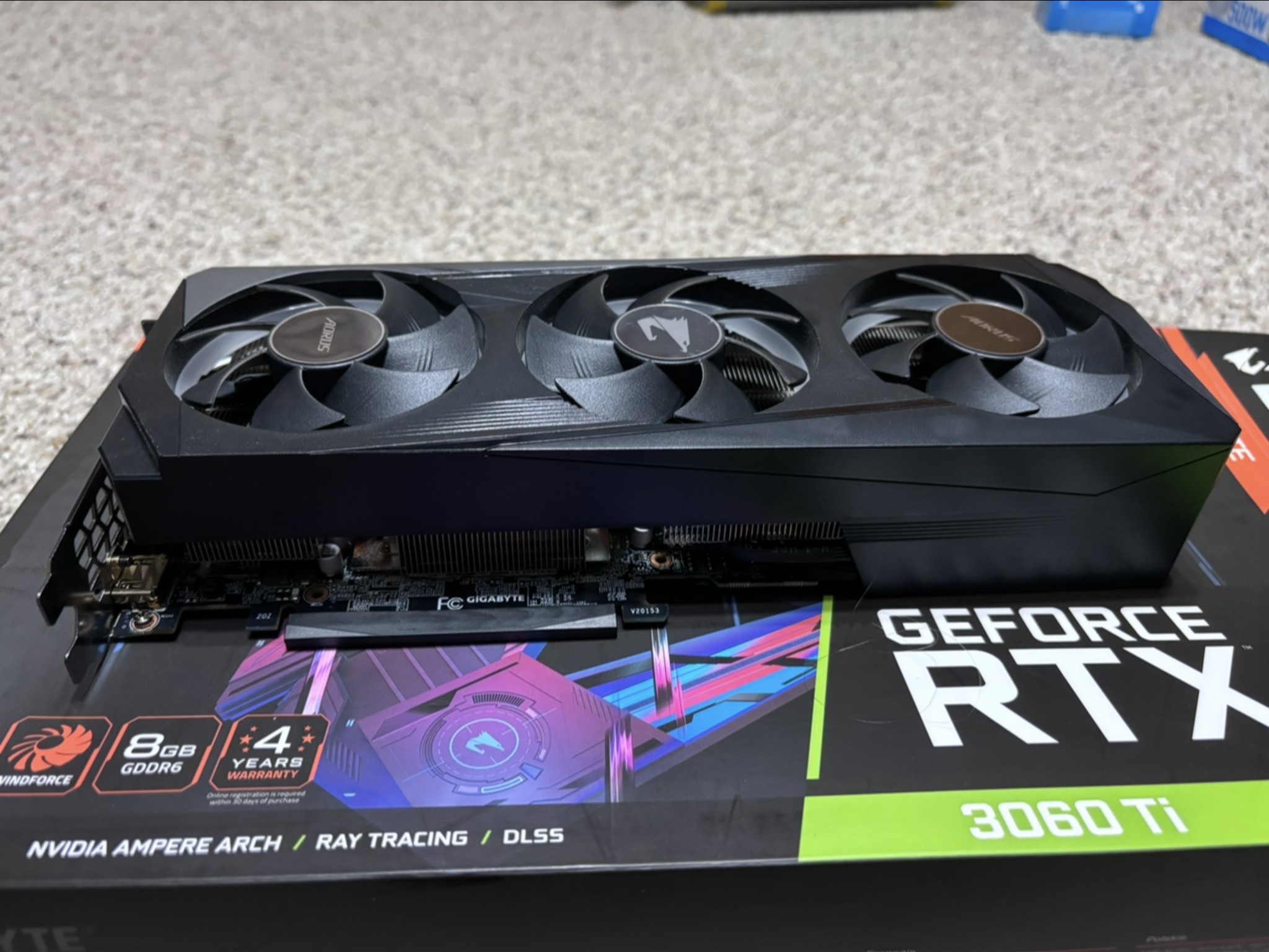 GIGABYTE AORUS GeForce RTX 3060 Ti Elite 8G