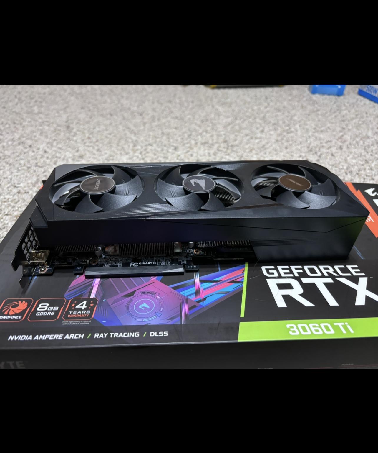 GIGABYTE AORUS GeForce RTX 3060 Ti Elite 8G