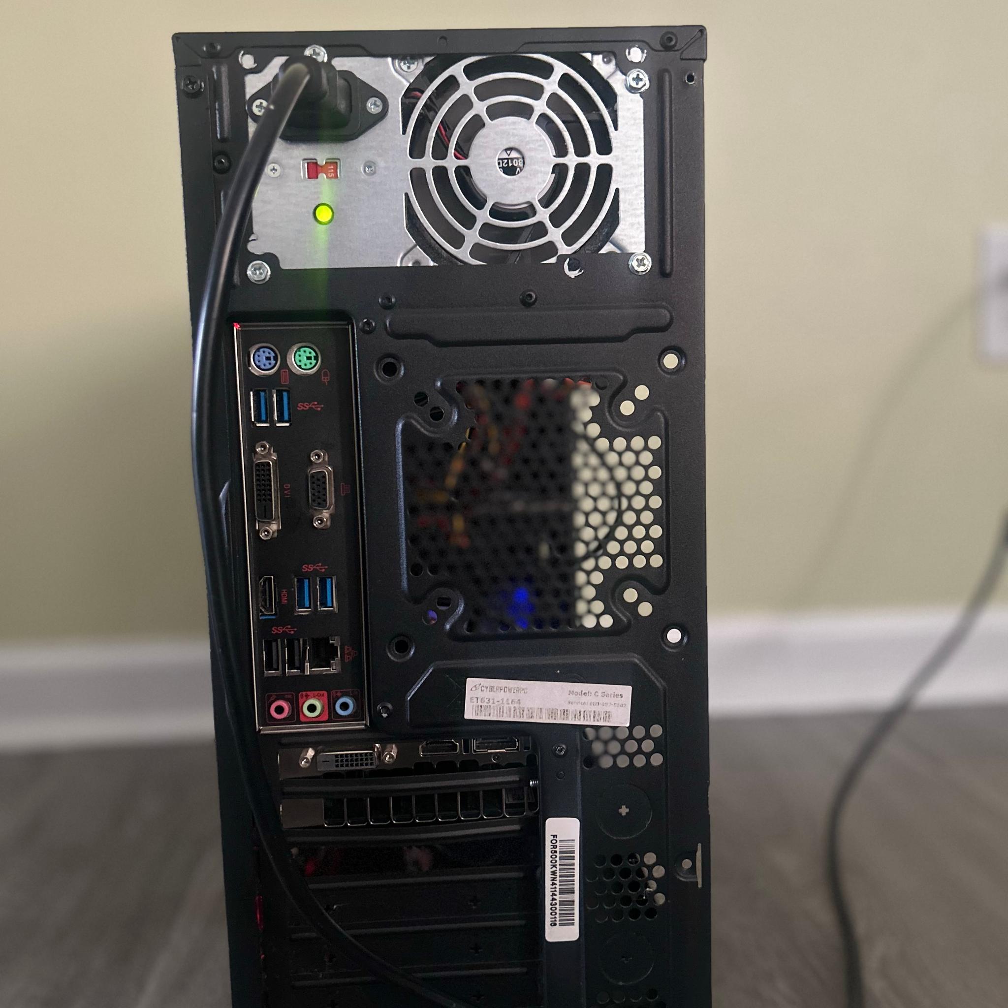 GeForce GTX 1050 Ti Custom Gaming PC - Core i5-7400T, 16GB RAM, 512GB SSD