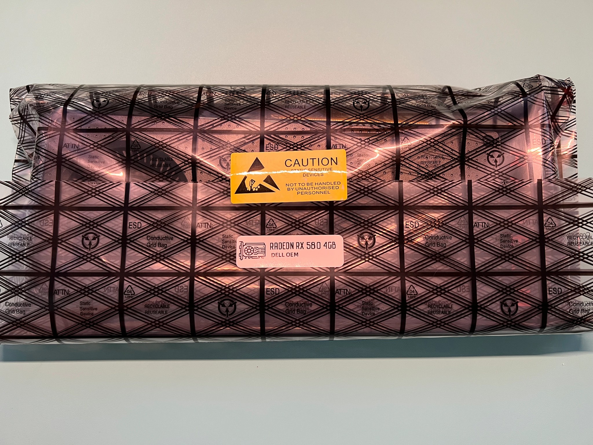 AMD RADEON RX 580 4GB Blower Card (DELL OEM) - Good Condition/No Box