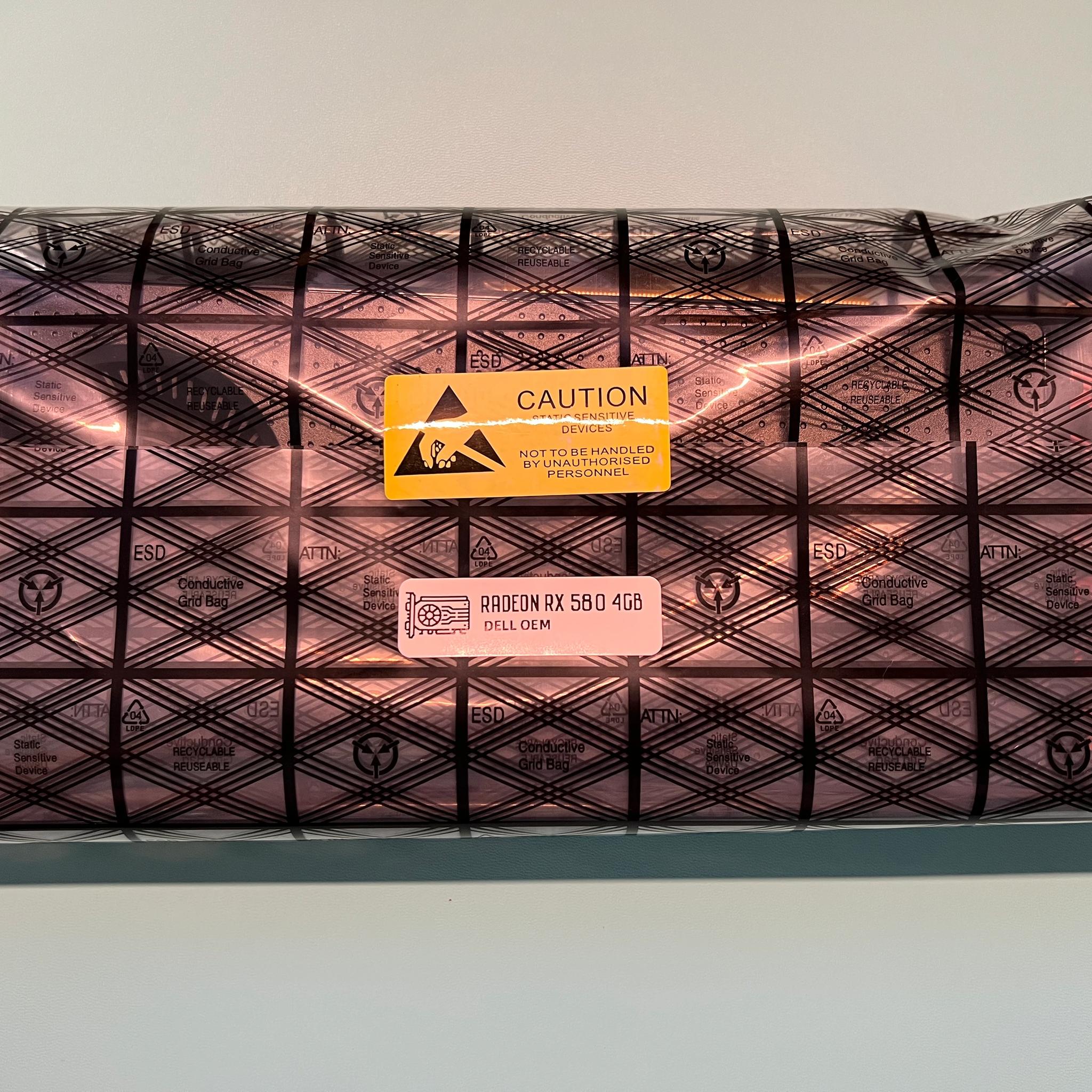 AMD RADEON RX 580 4GB Blower Card (DELL OEM) - Good Condition/No Box