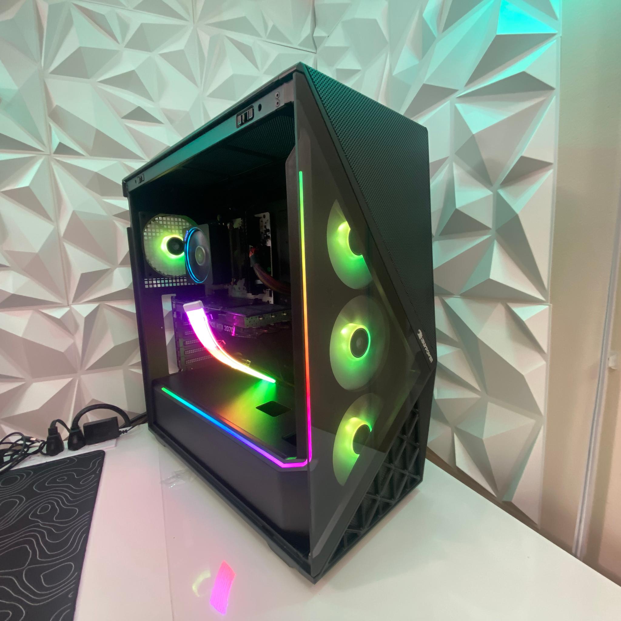 ⚪️ RTX Gaming Rig | Ryzen 7 3700X | RTX 2070 Super | 16GB RAM | 1TB SSD