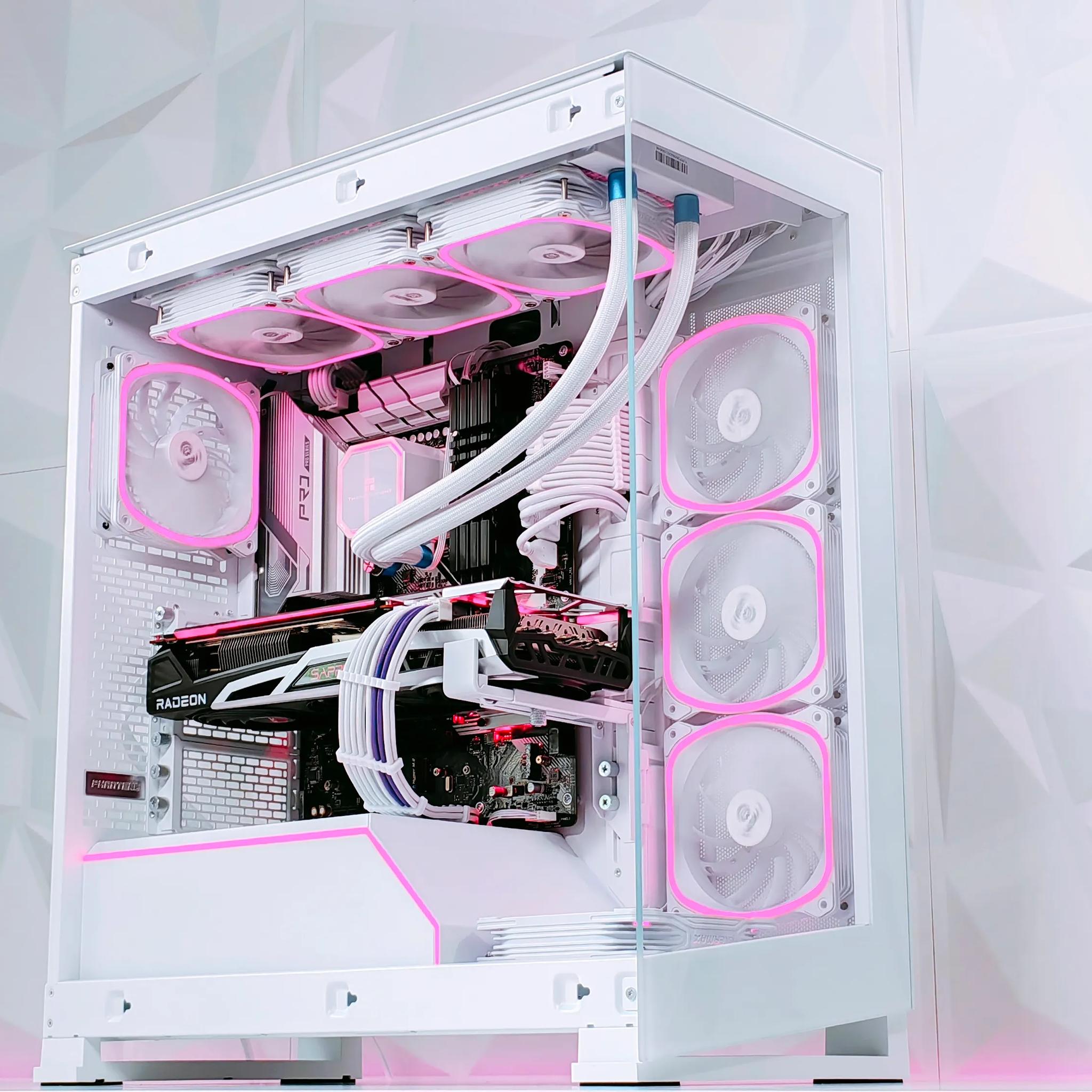 👑❄️Liquid Cooled  Gaming PC🟣AMD RX 6900 XT 16GB🟣Intel i7 12700KF 12 core🟣32GB DDR4🟣1TB