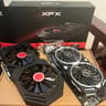 (2PACK) XFX RX 580 8GB + MSI RX 580 4GB AMD RADEON GAMING GRAPHICS CARD