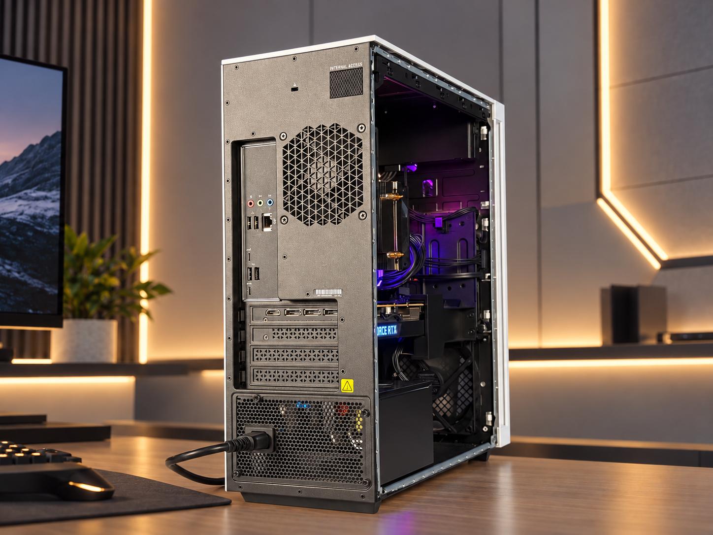 🪐OMEGA Gaming PC | RTX 3060 TI | Ryzen 7 5700G | 32GB RAM | 1.5TB TOTAL | WiFi & BT | FREE SHIPPING