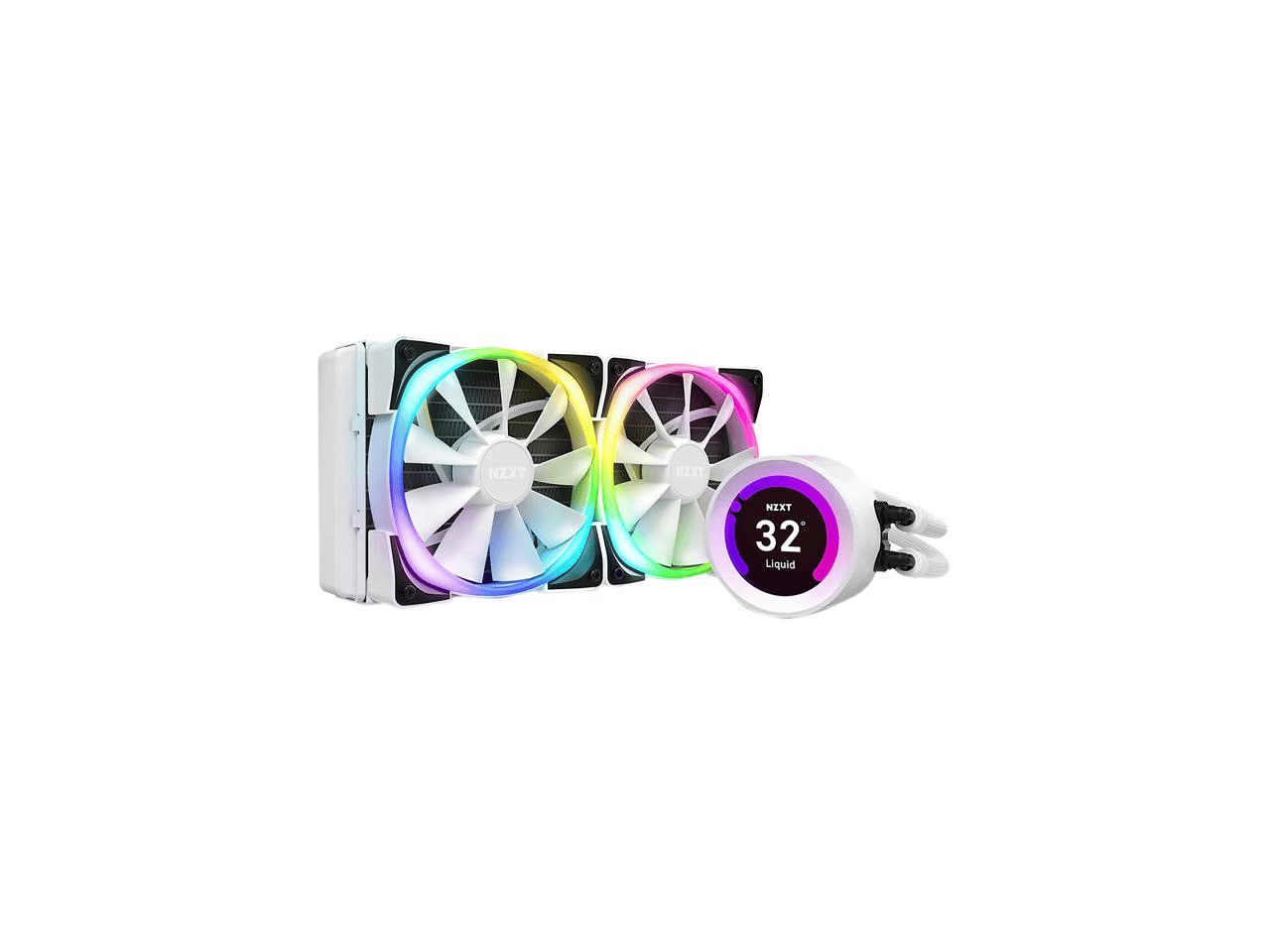 NZXT Kraken Z53 RGB 240mm Liquid Cooler with LCD Display (RL-KRZ53-RW)