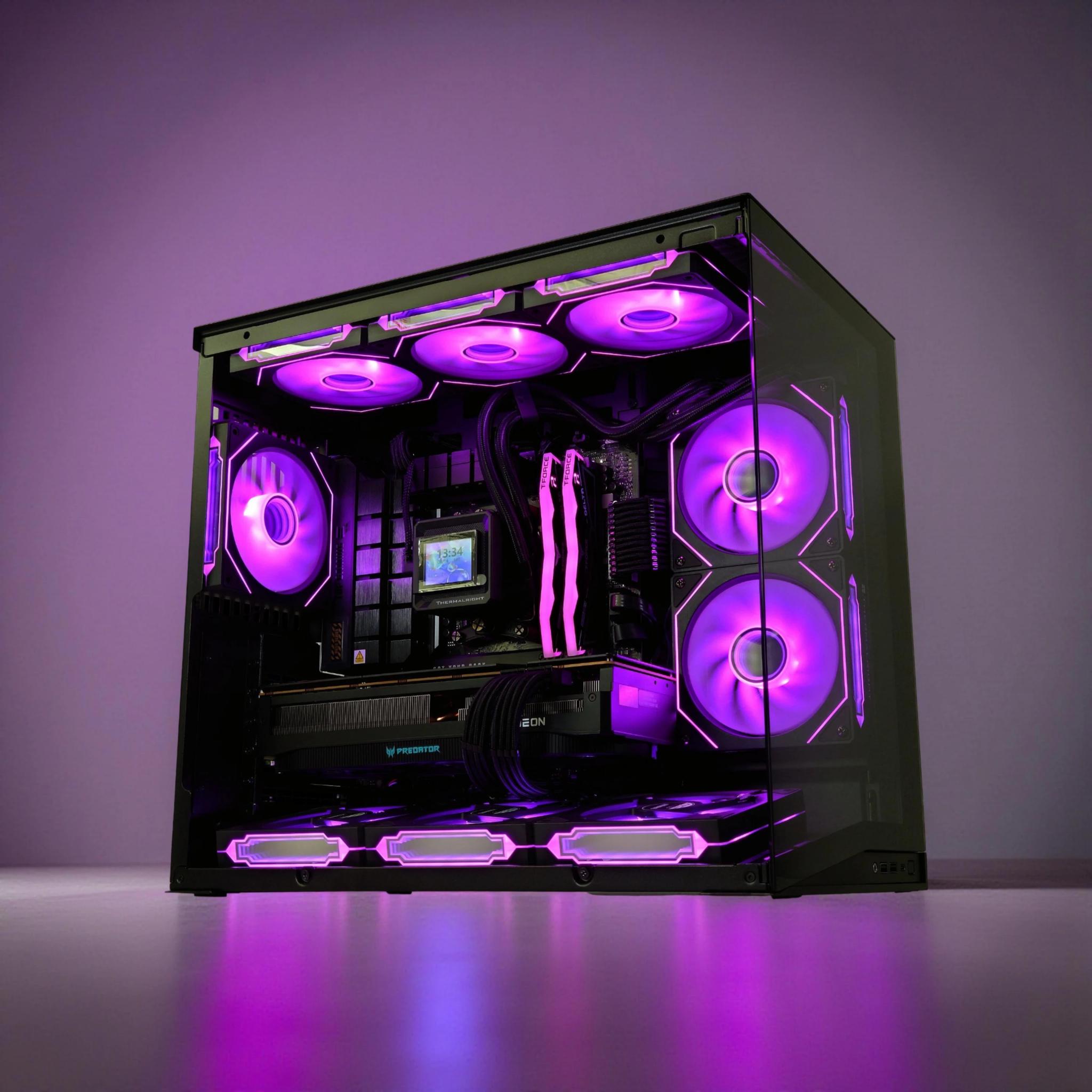 ⭐🩷 Darkstar◼️AMD RX 9070 XT 16GB◼️AMD Ryzen 7 9700X◼️32GB DDR5◼️1TB NVME
